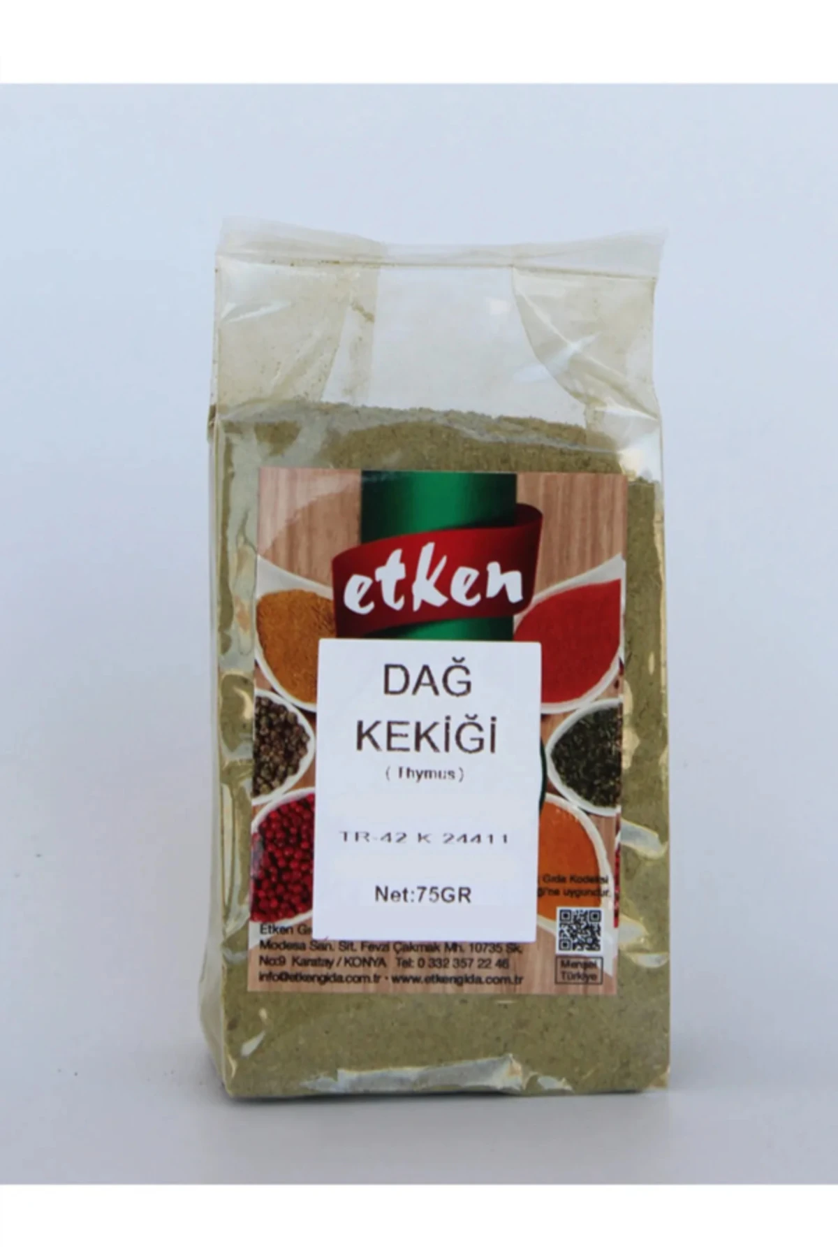 Dağ Kekiği Öğütülmüş 75gr