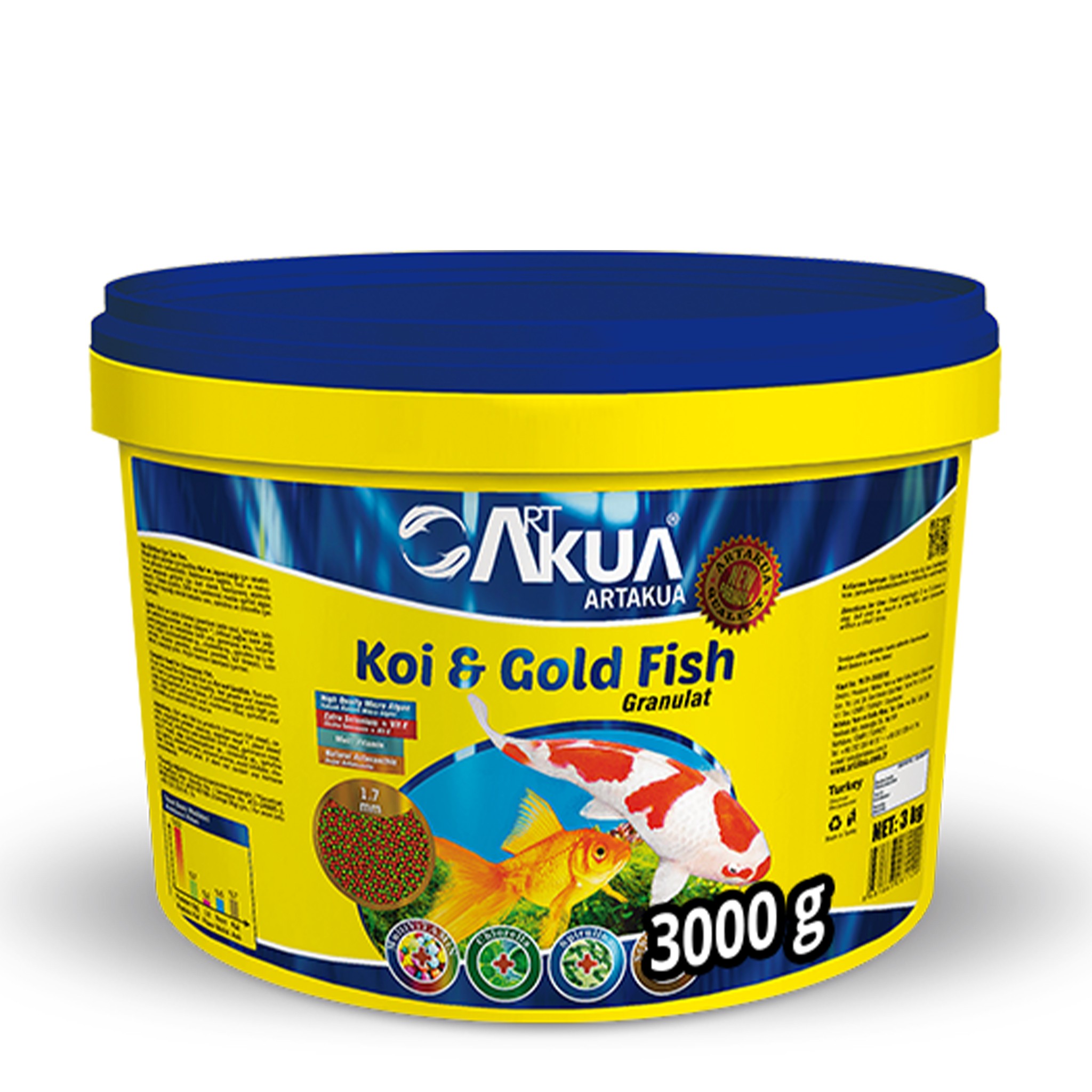 KOI GOLD FISH 3 KG