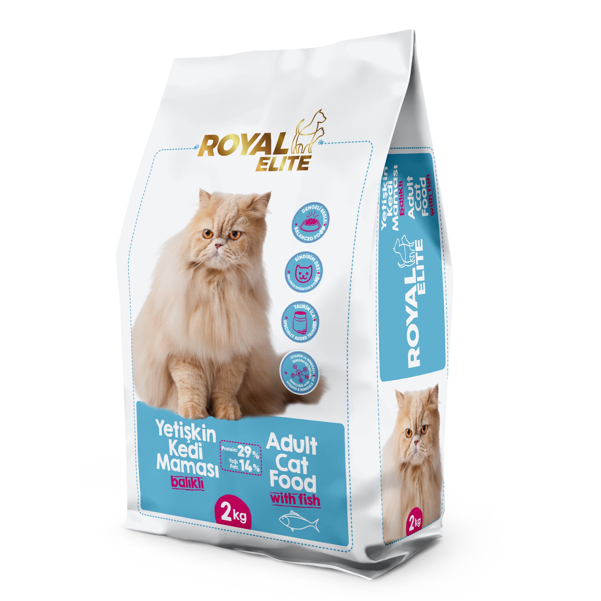 ROYAL ELITE BALIKLI YETİŞKİN KEDİ MAMASI 2 KG