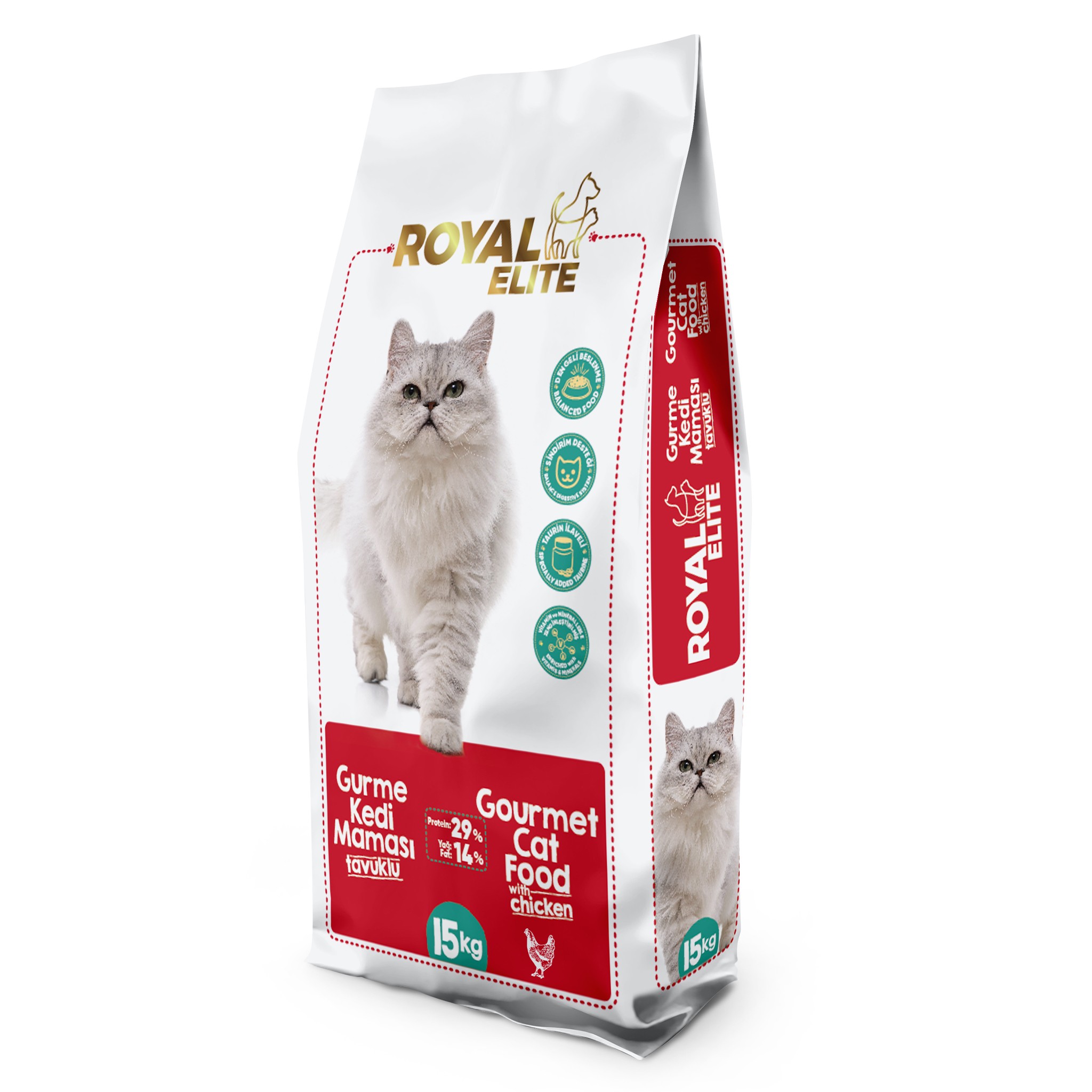 ROYAL ELİTE GURME YETİŞKİN KEDİ MAMASI 15 KG