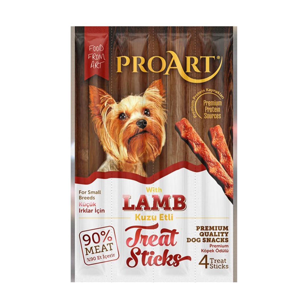 Proart Kuzu Etli Küçük Irk Köpek Ödül Çubuğu