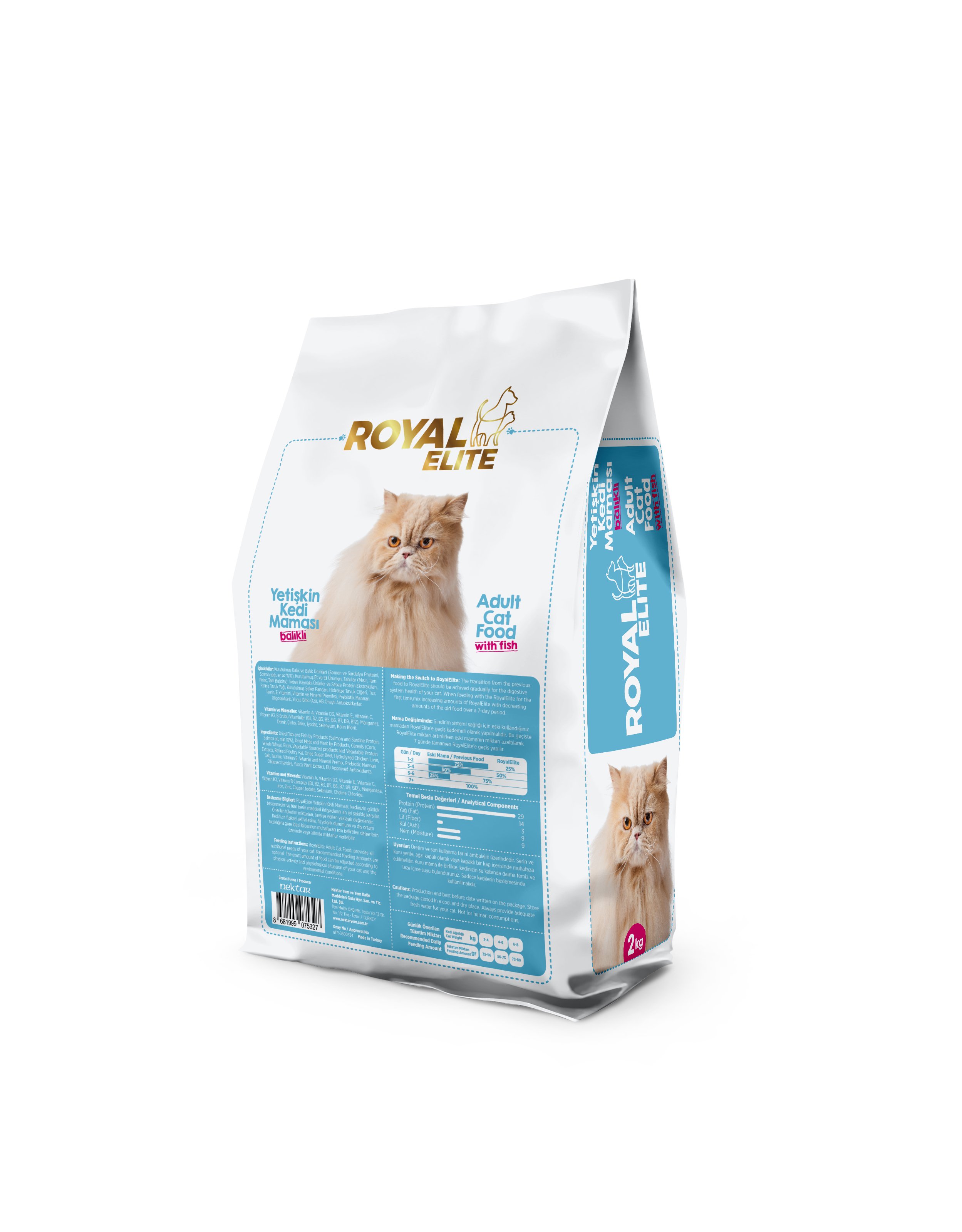 Royal Elite Balıklı Yetişkin Kedi Maması 2 Kg