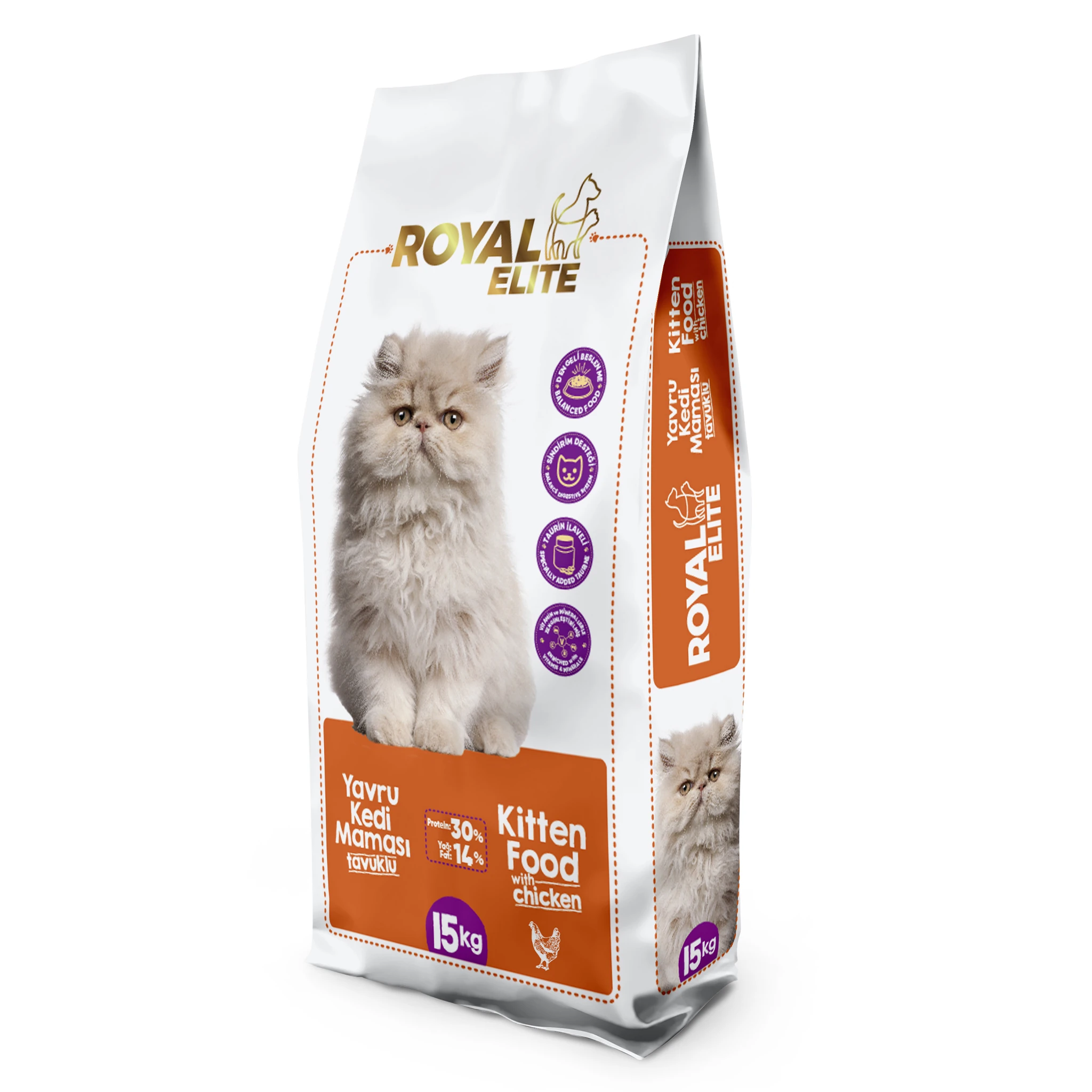 Royal Elite Tavuklu Yavru Kedi Maması 15 Kg