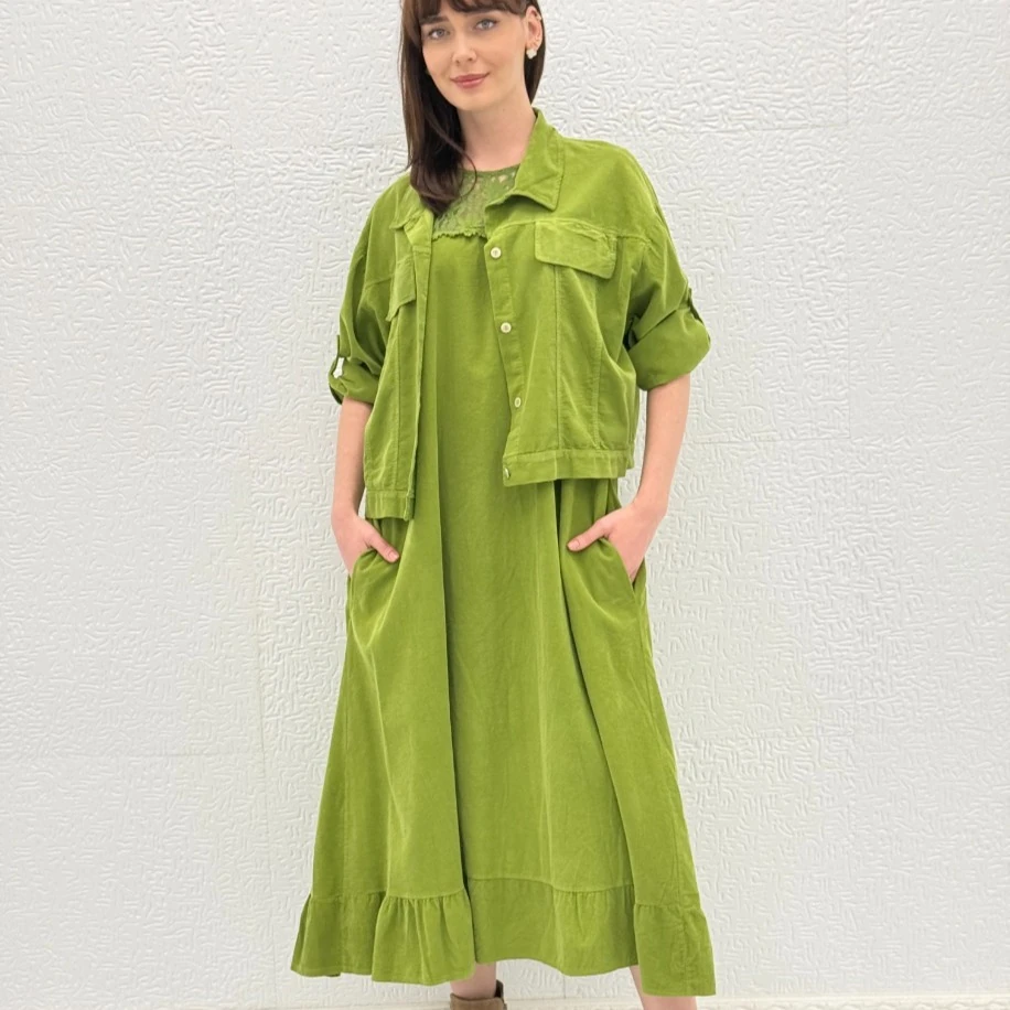 İTHAL KADİFE ELBİSE CEKET TAKIM