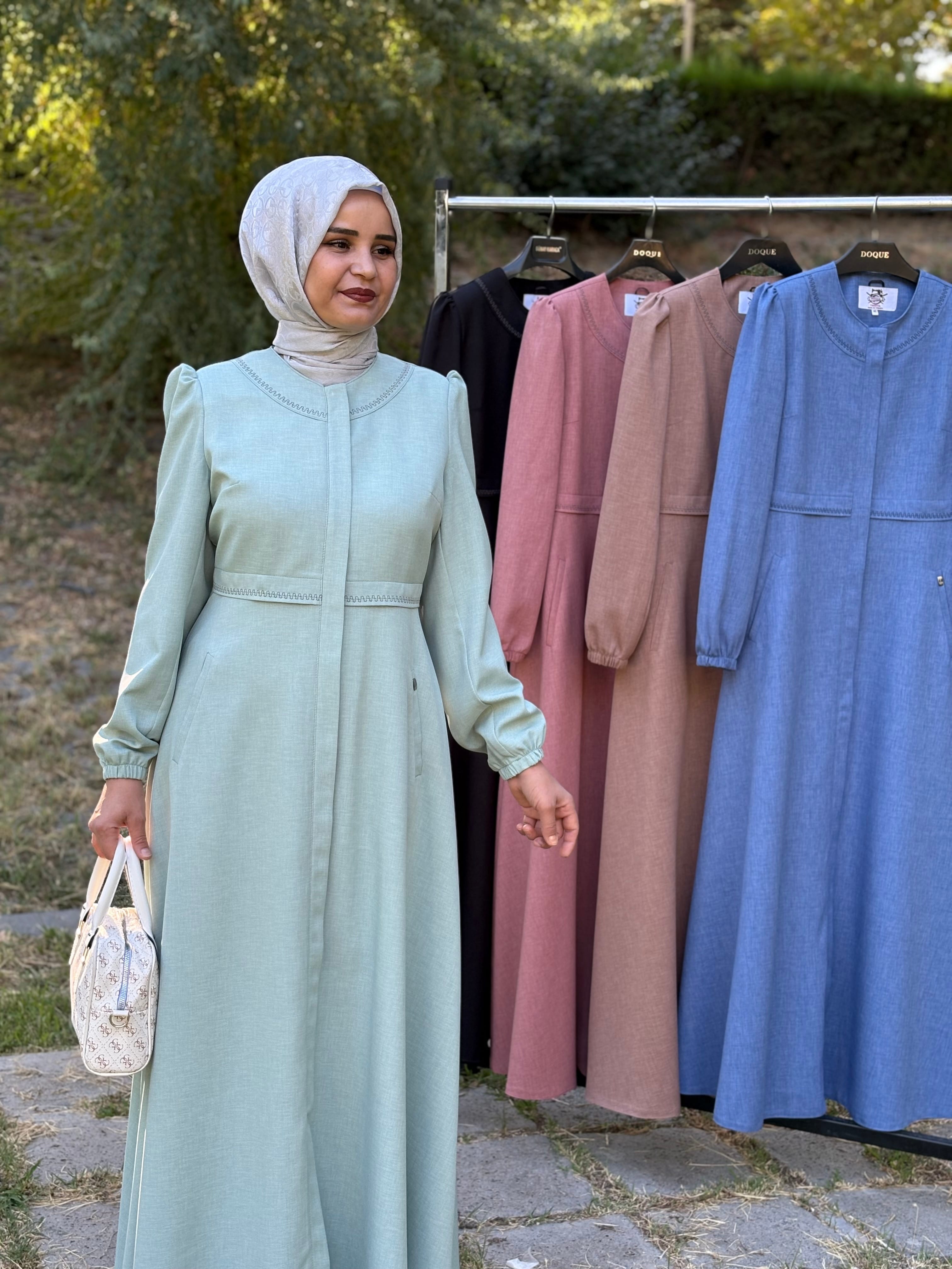 Mevlana Mint Yeşili Pardesü