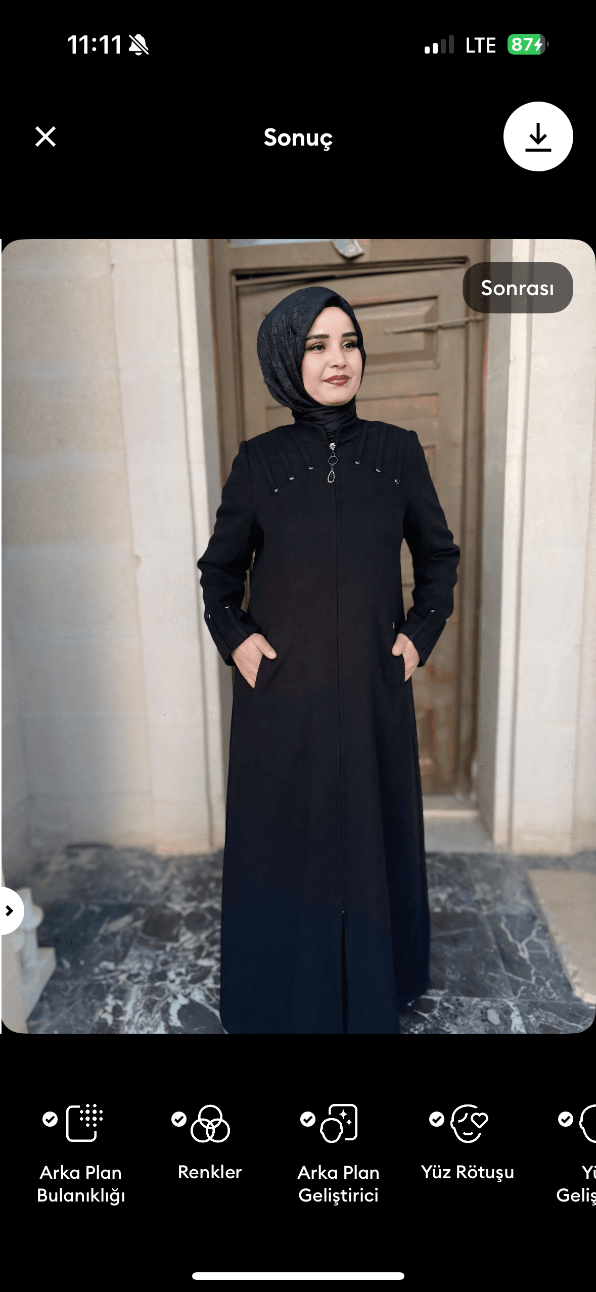 Asel Kaşe Siyah Manto