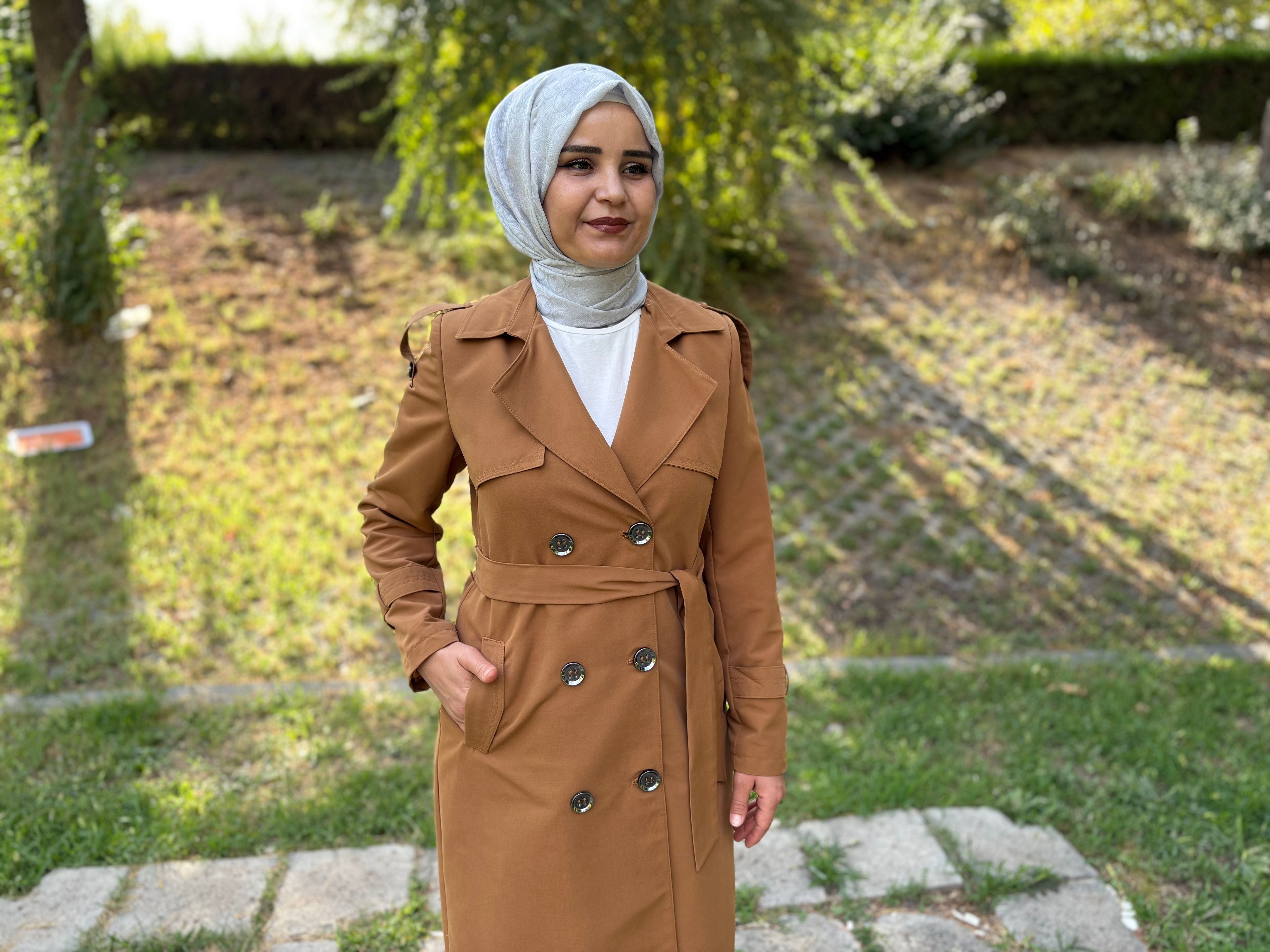 Hardal Sarısı Trençkot