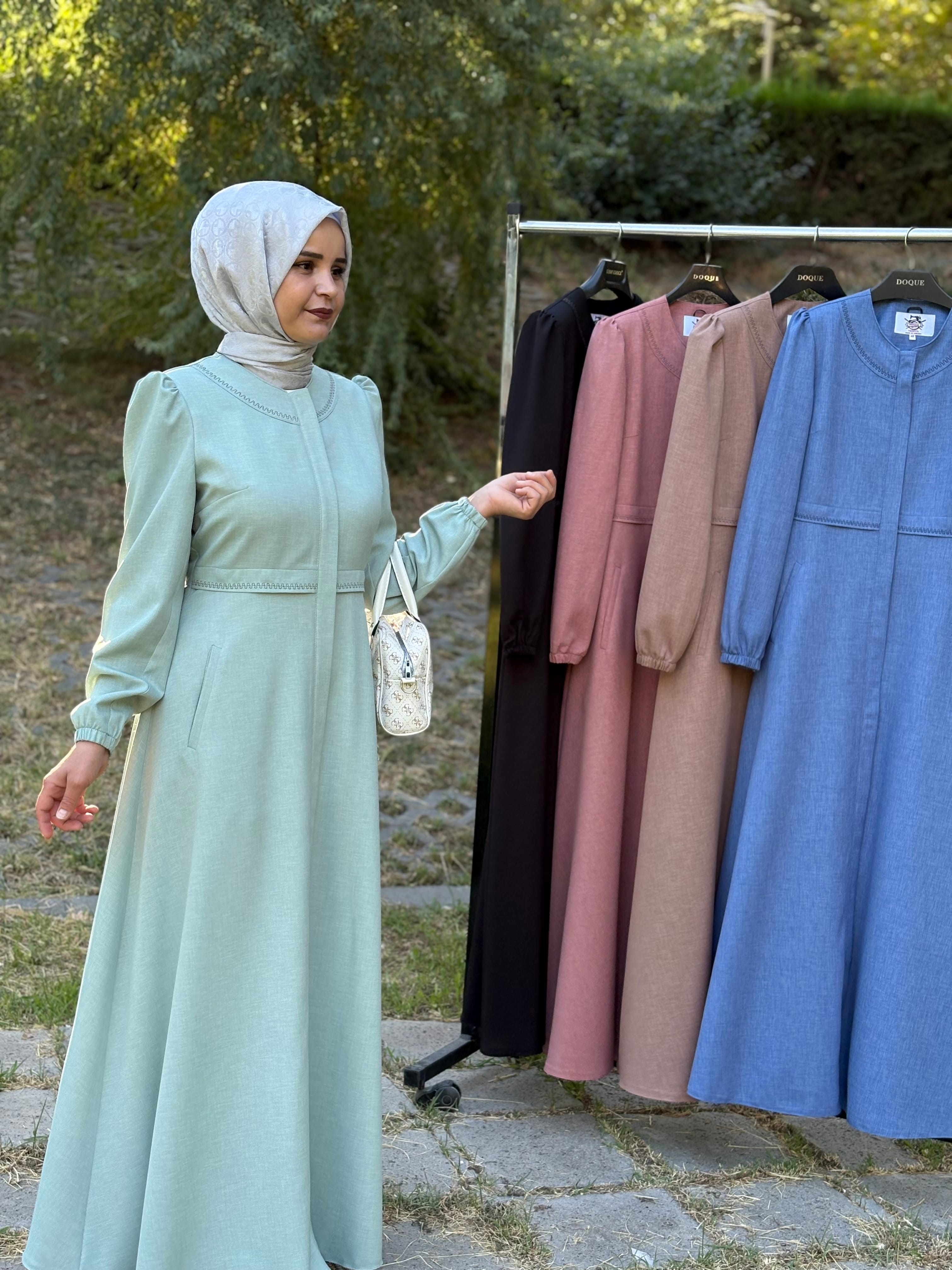 Mevlana Mint Yeşili Pardesü