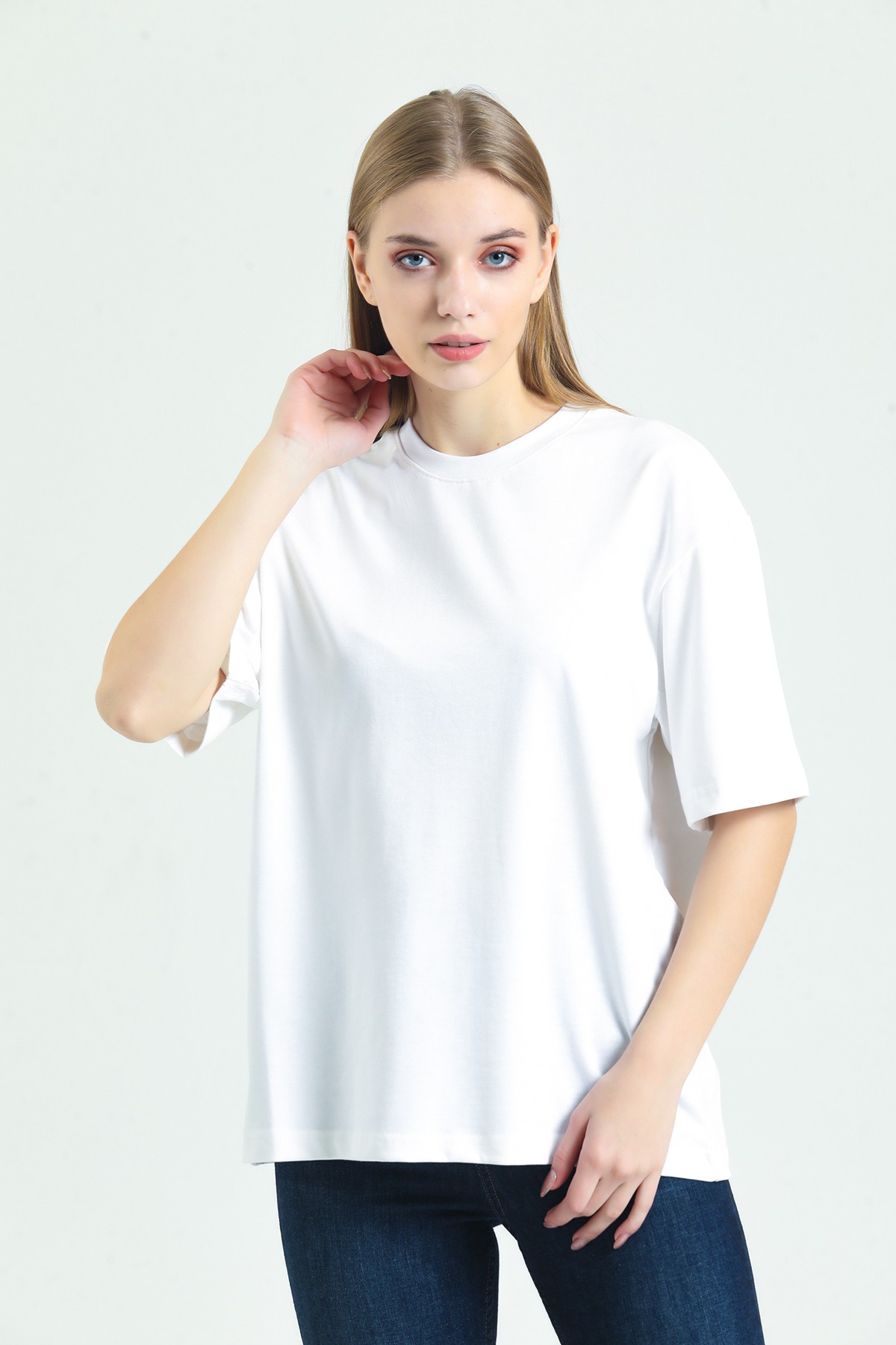 Basic T-shirt White 100 % Better Cotton