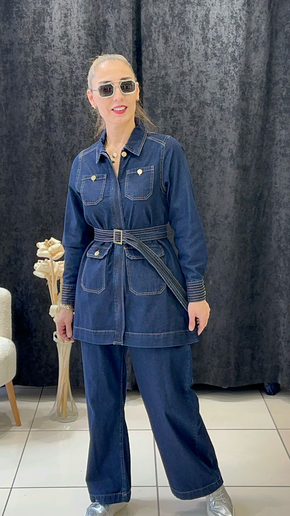 SAFARİ KOT CEKET PANTOLONLU TAKIM