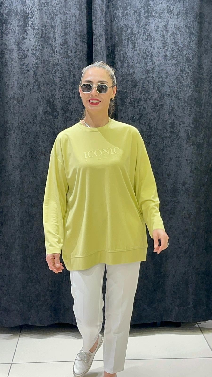 TONATON BASKI DETAYLI BASIC S-SHIRT 