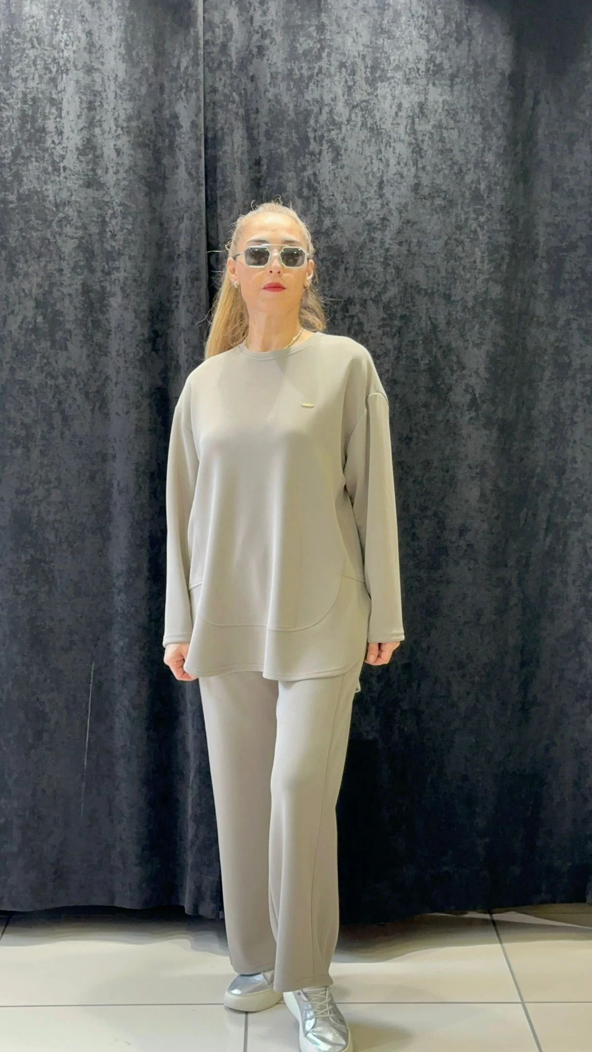 OYSHOO TAKIM PANTOLON BELİ LASTİKLİ VE CEPLİ  - HAKİ