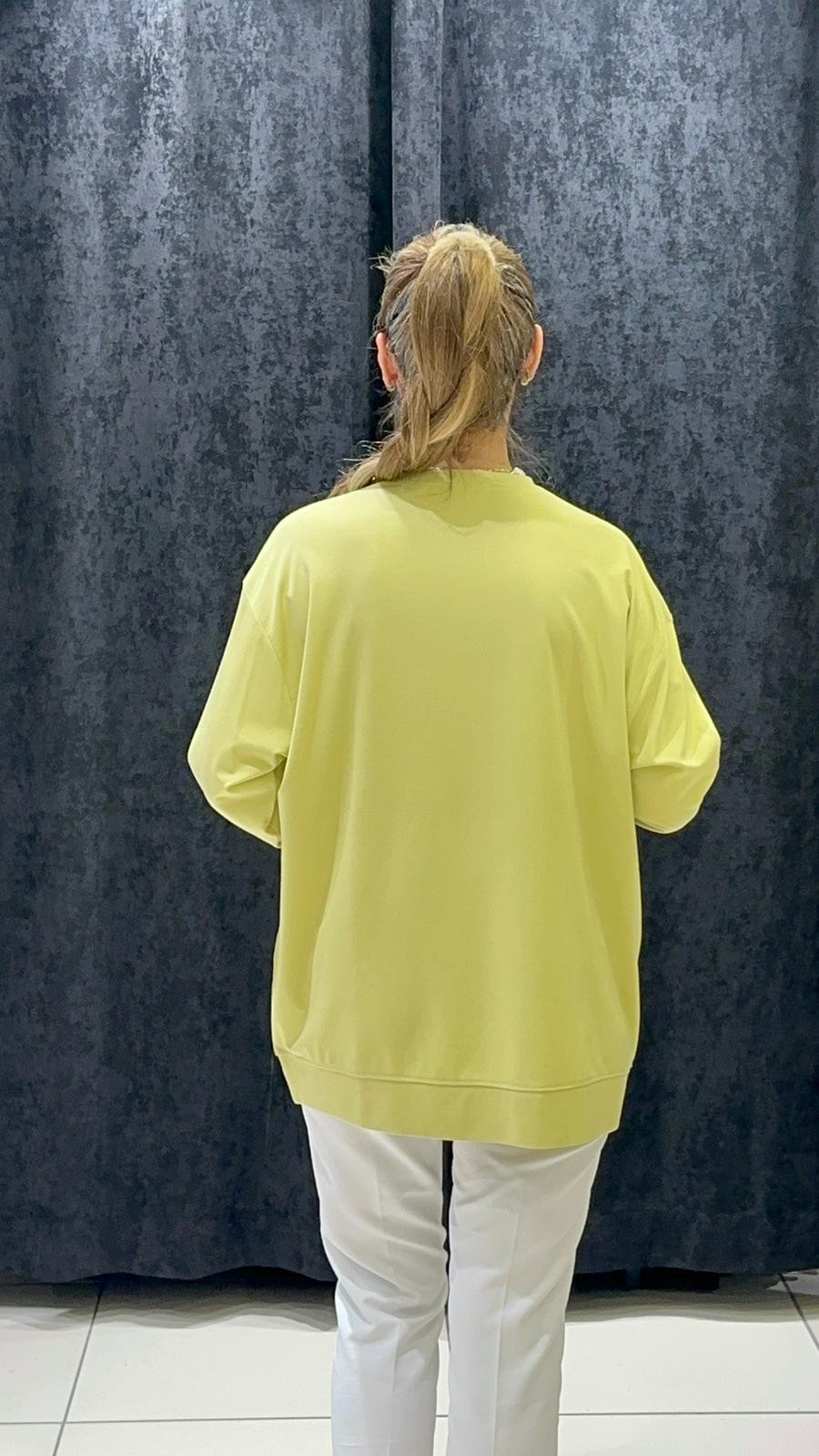 TONATON BASKI DETAYLI BASIC S-SHIRT 