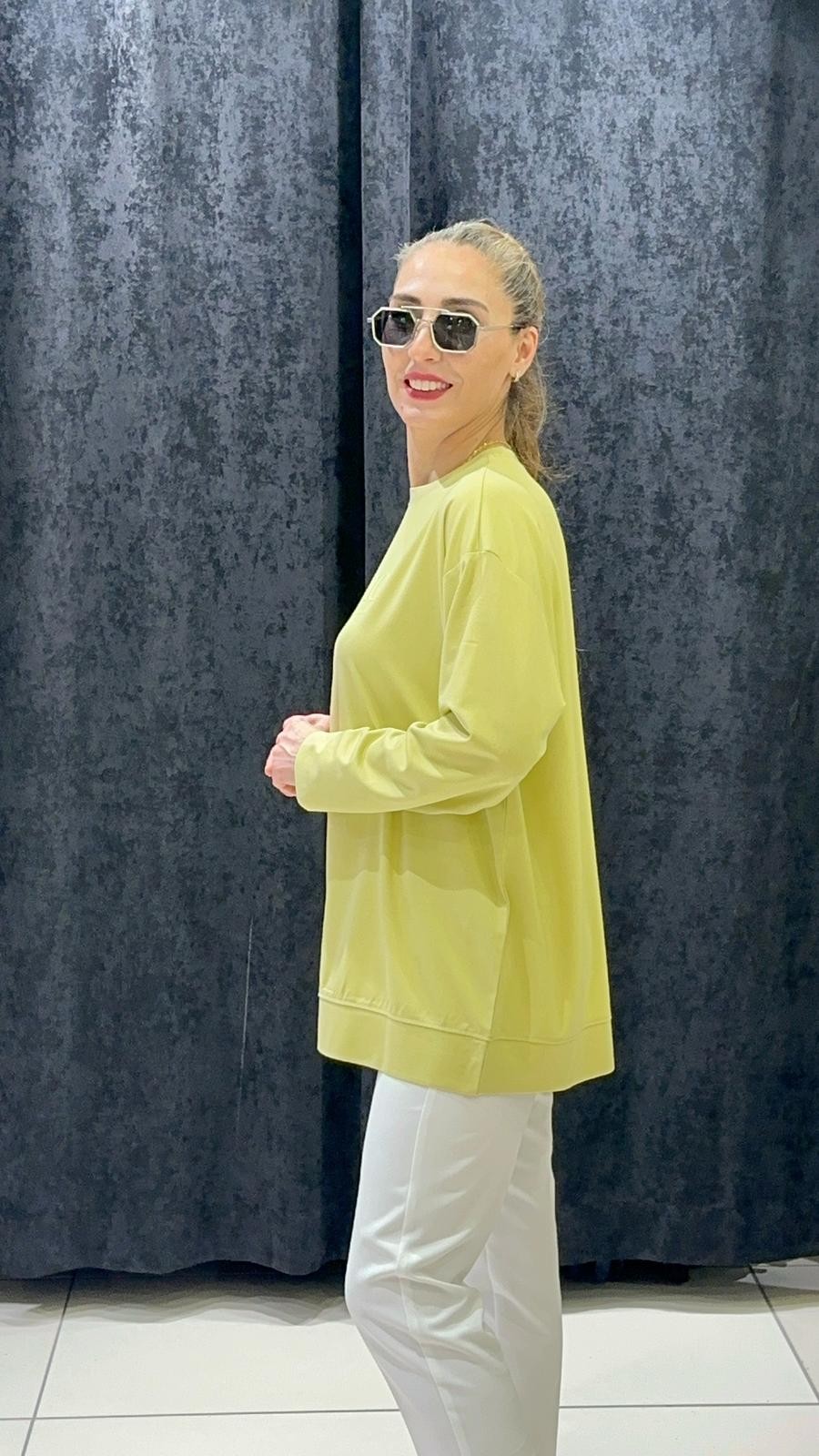 TONATON BASKI DETAYLI BASIC S-SHIRT 