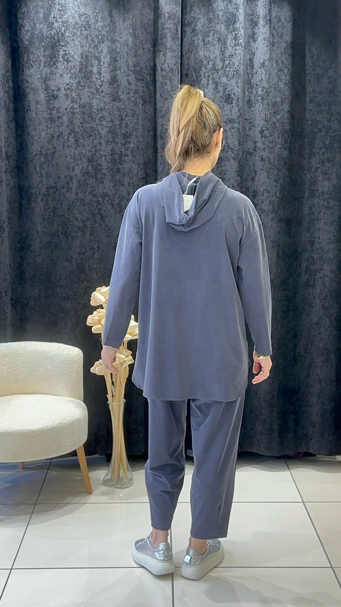 OYSHOO TAKIM PANTOLON BELİ LASTİKLİ VE CEPLİ 