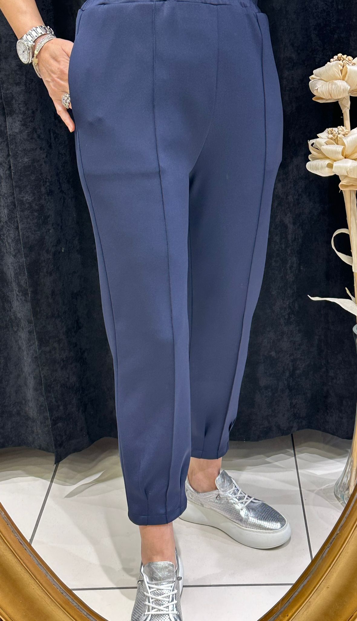 SUCUBA JOGUR BELİ LASTİKLİ PANTOLON - LACI