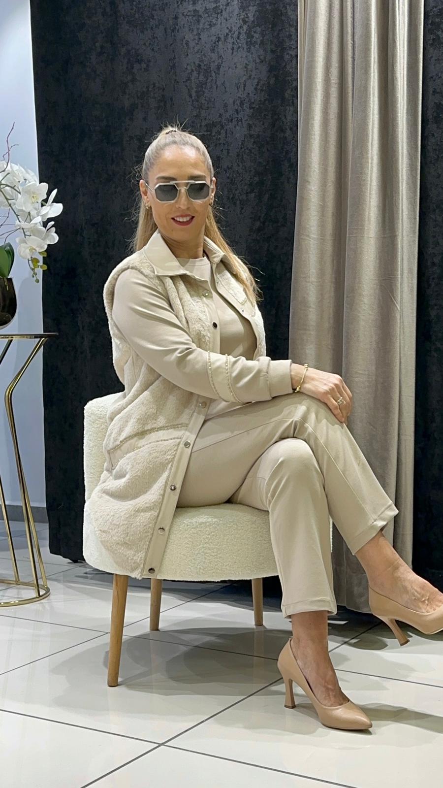 ANGORA YEKLİ ÜÇLÜ TAKIM 