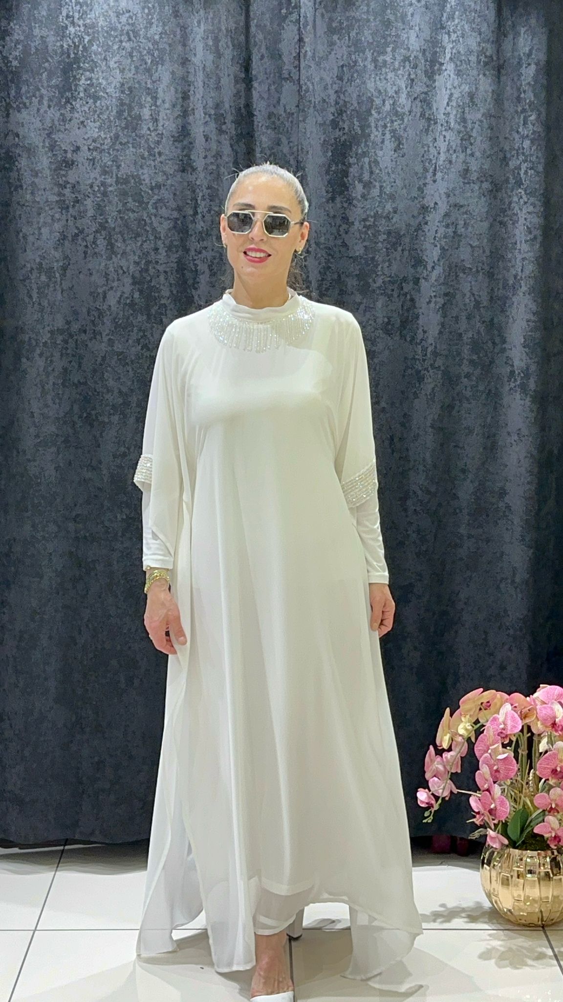 LUXURY ABAYA ELBİSE İKİLİ 