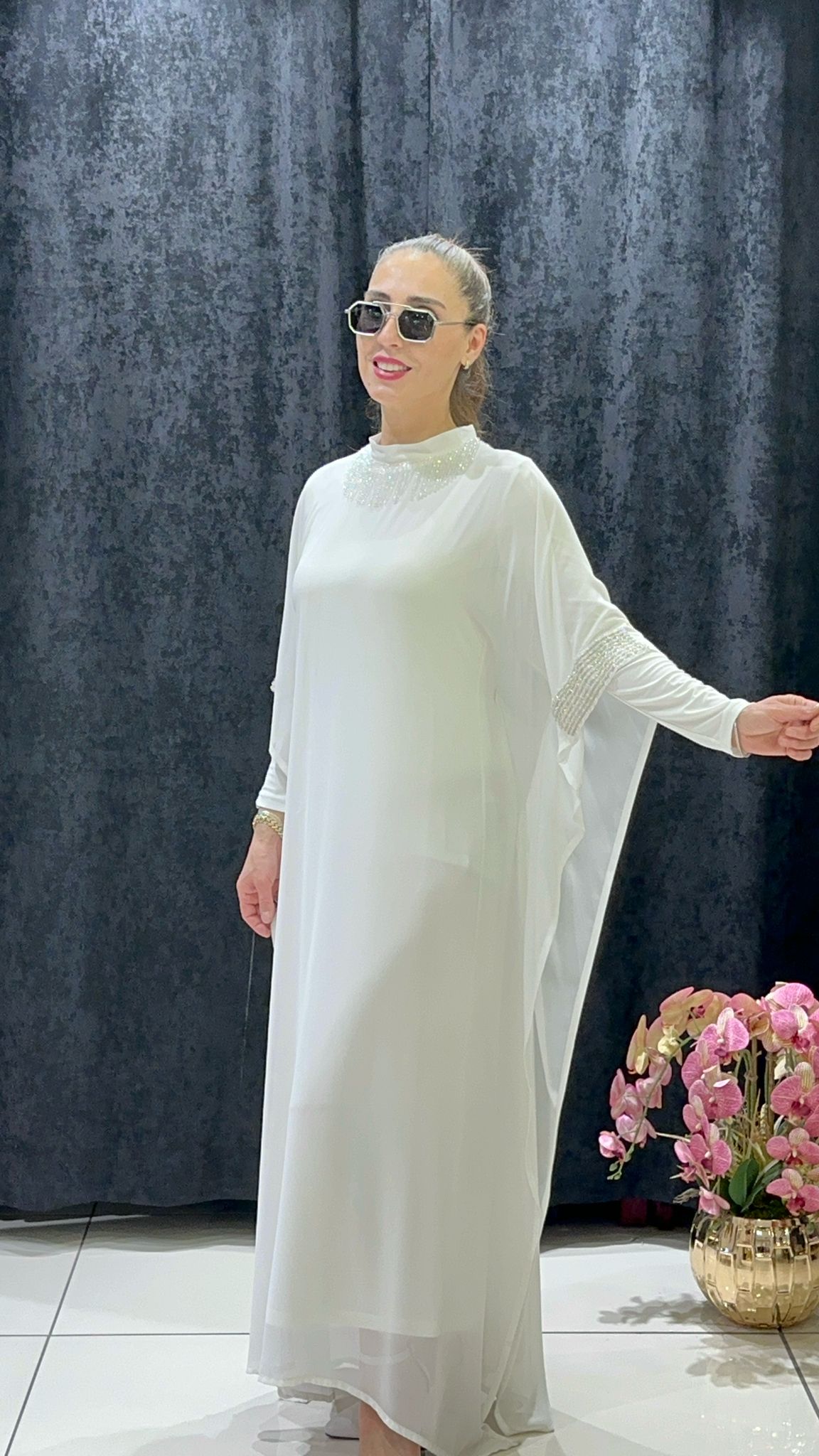 LUXURY ABAYA ELBİSE İKİLİ 