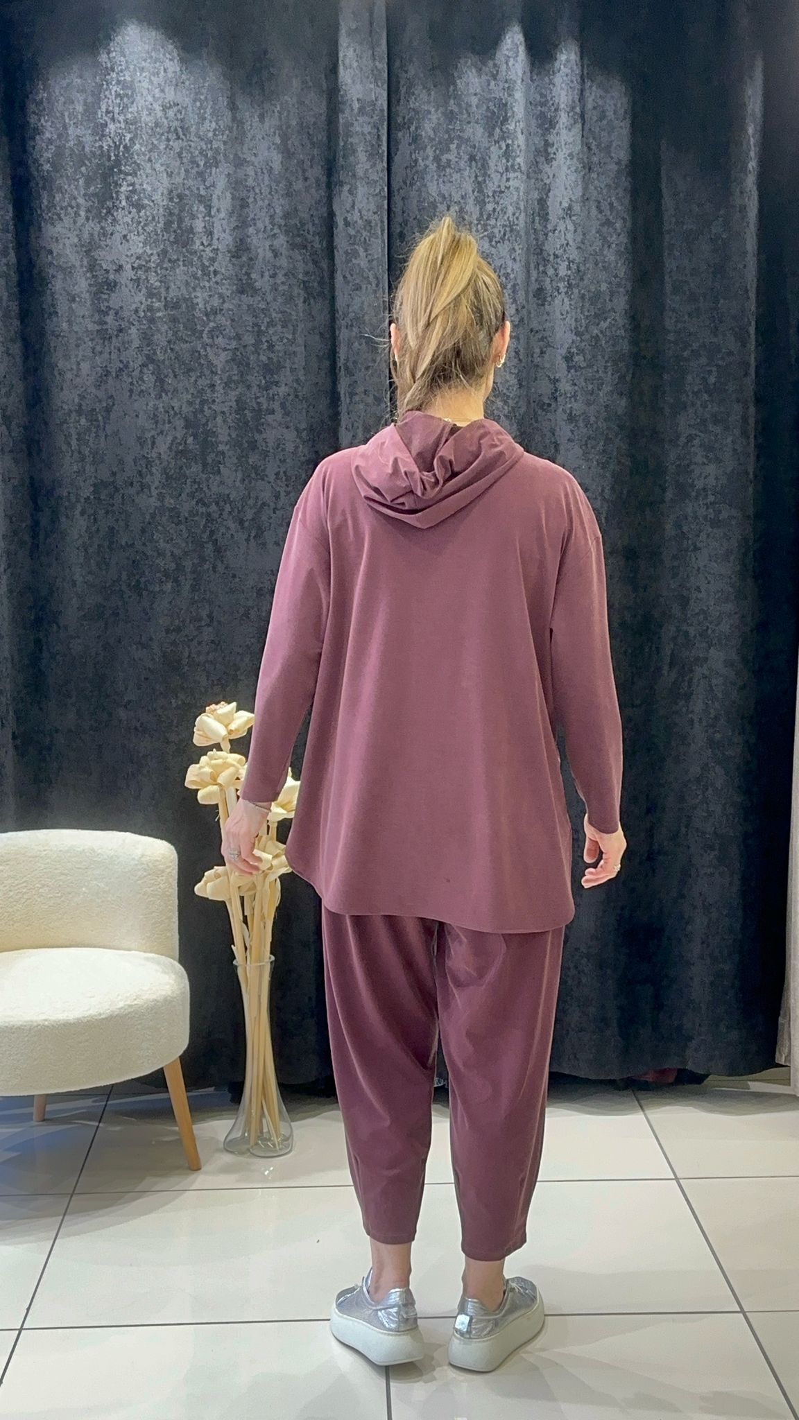 OYSHOO TAKIM PANTOLON BELİ LASTİKLİ VE CEPLİ 