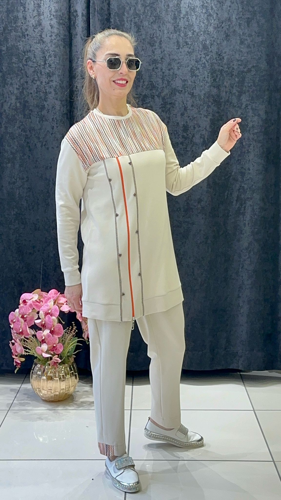 BAMBU MODAL TUNİK PANTOLON TAKIM 