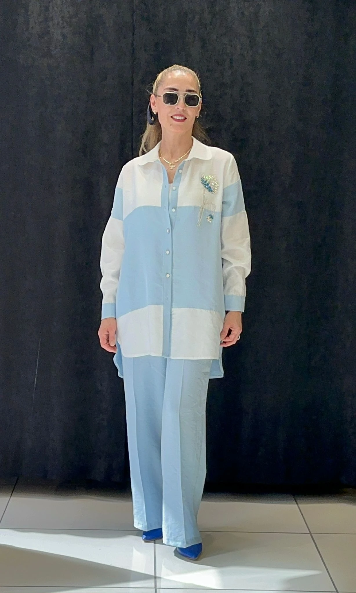 TENSEL TUNİK PANTOLON TAKIM 