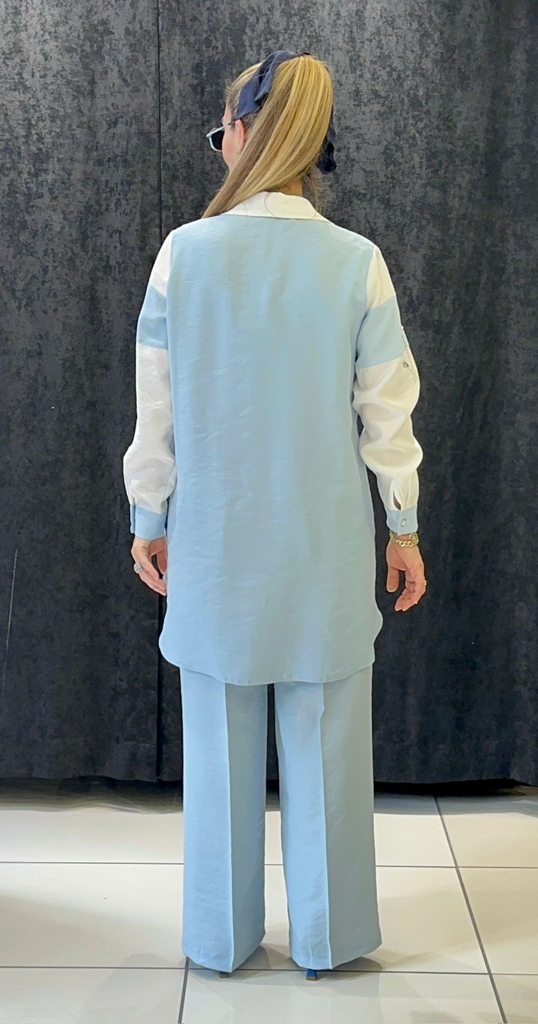 TENSEL TUNİK PANTOLON TAKIM 