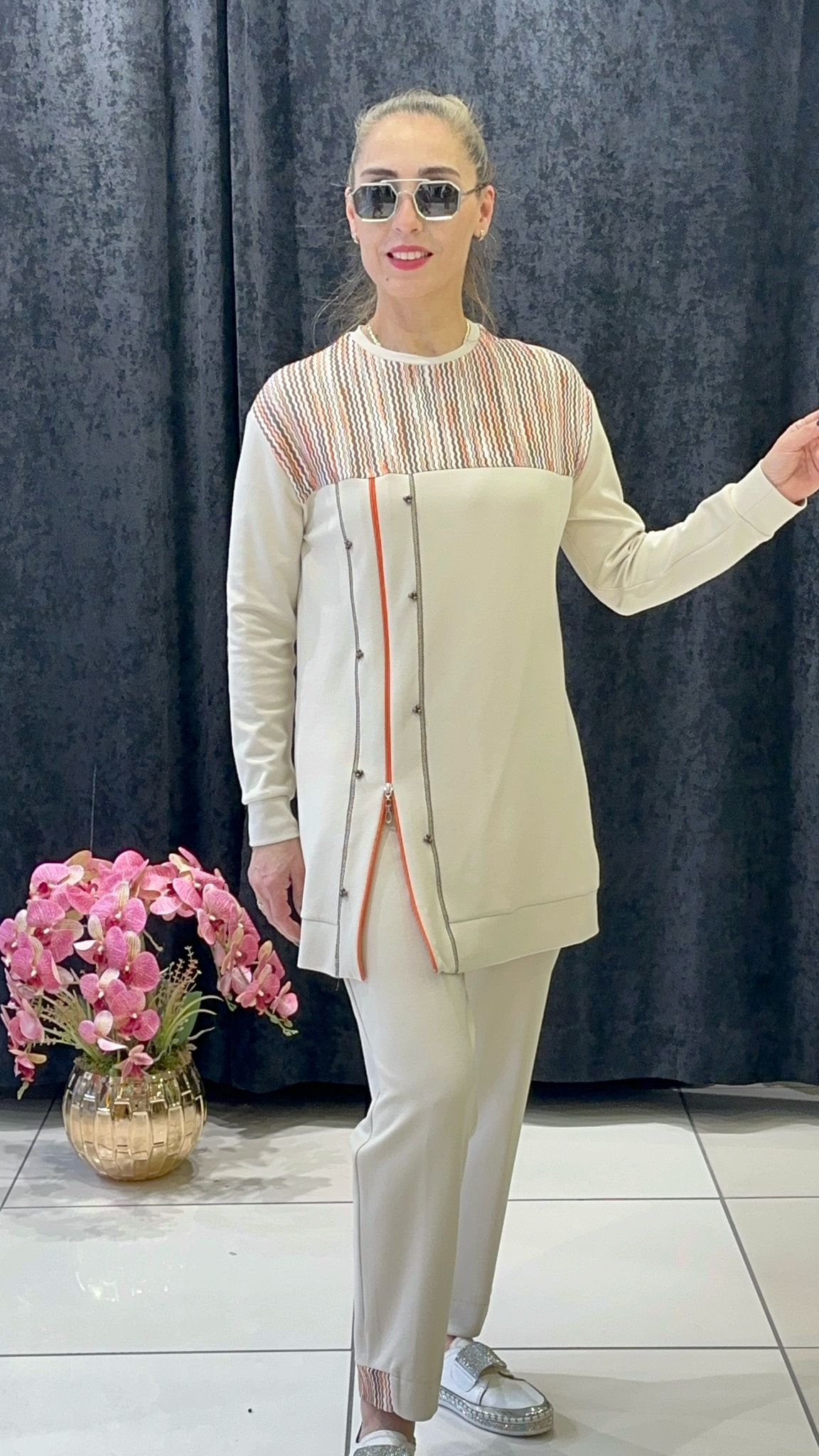 BAMBU MODAL TUNİK PANTOLON TAKIM 