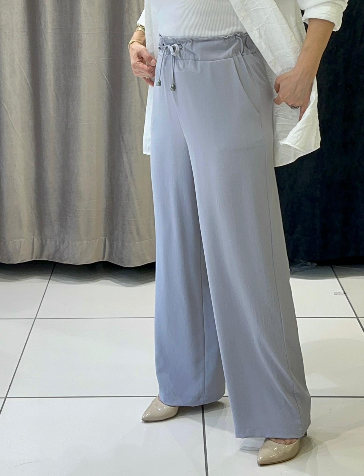 HELSİNKİ İNCE TAM YAZLIK BOL PAÇA PANTOLON 