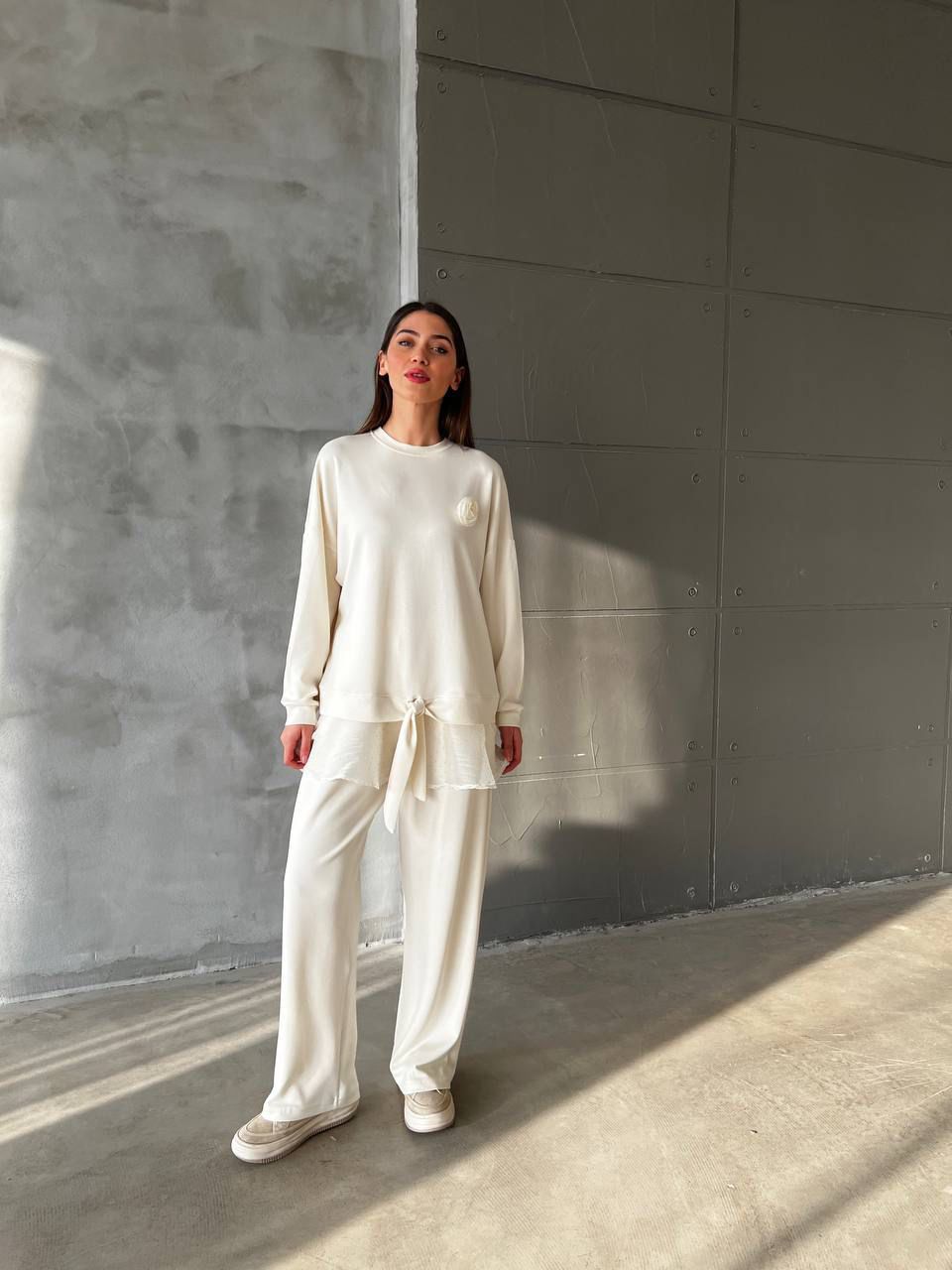 OYSHO ORGANZE DETAY PANTOLONLU İKİLİ TAKIM 