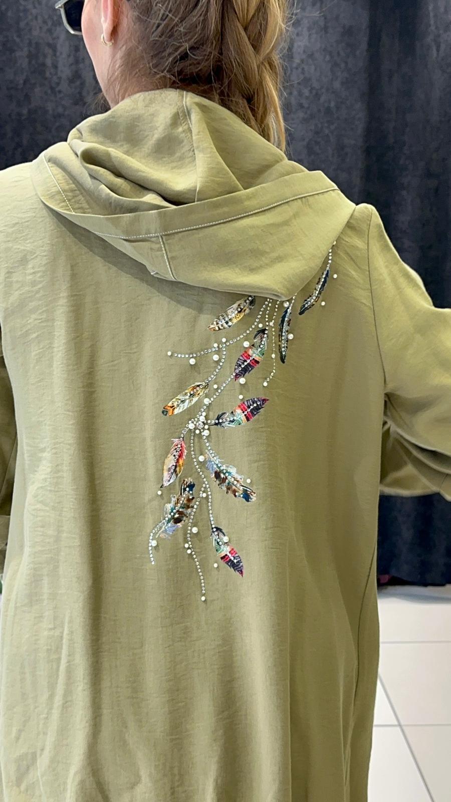 TENSEL KAP COTON PANTOLON  ÜÇLÜ TAKIM BÜYÜK BEDEN  - KEKİK 