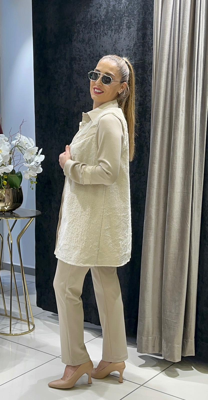 ANGORA YEKLİ ÜÇLÜ TAKIM 