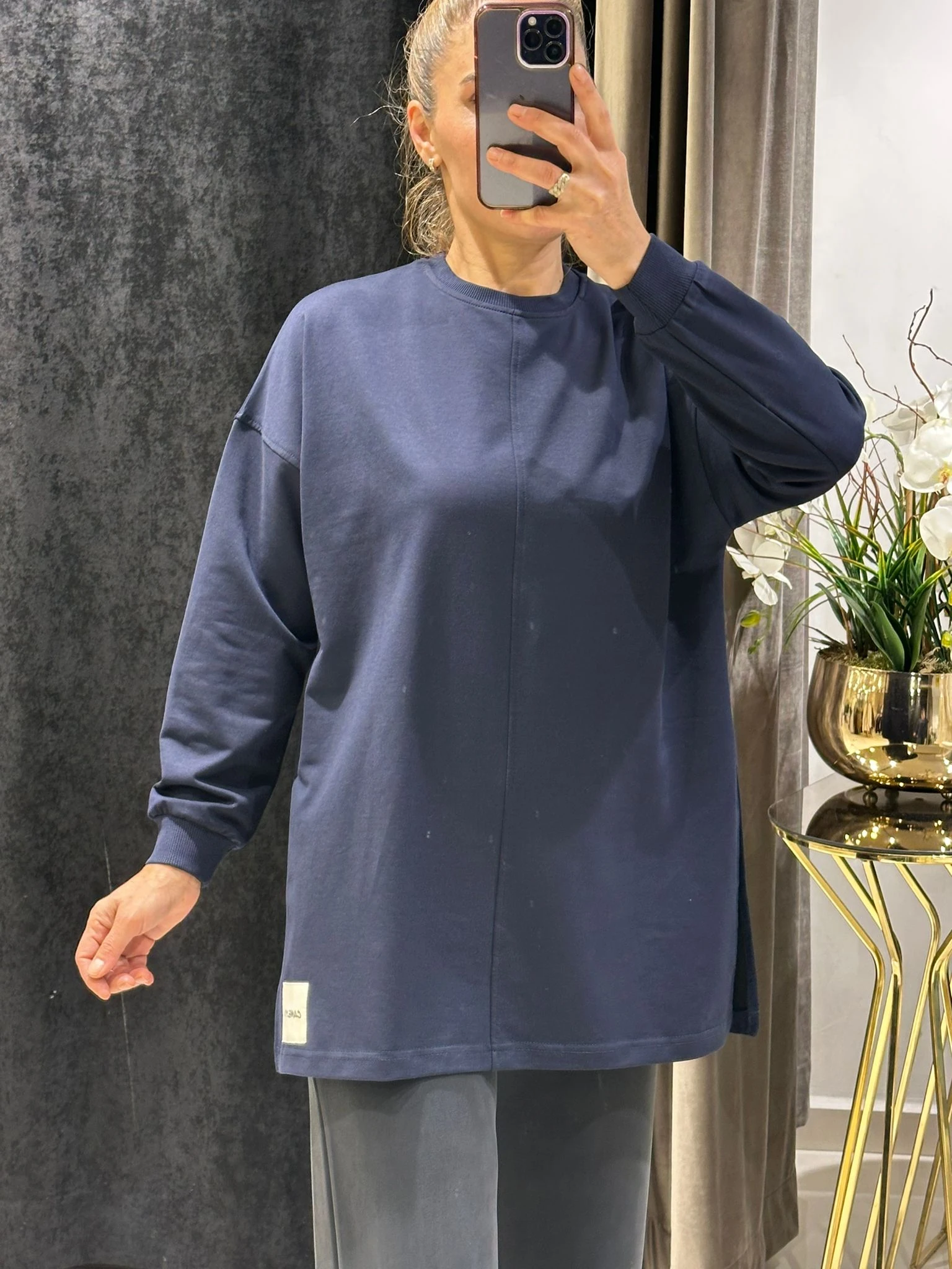 BEYZİK İKİ İPLİK PENYE TUNİK  - LACI