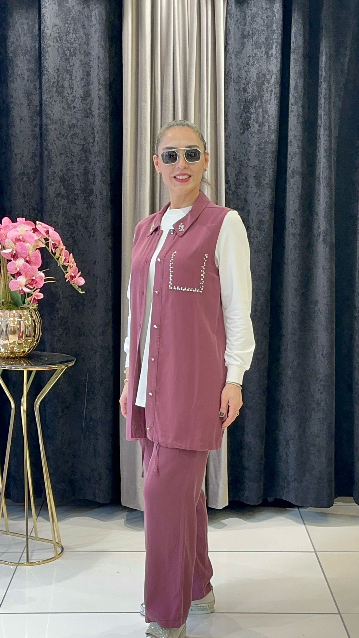 PAMUK TENSEL YELELİ ÜÇLÜ TAKIM  