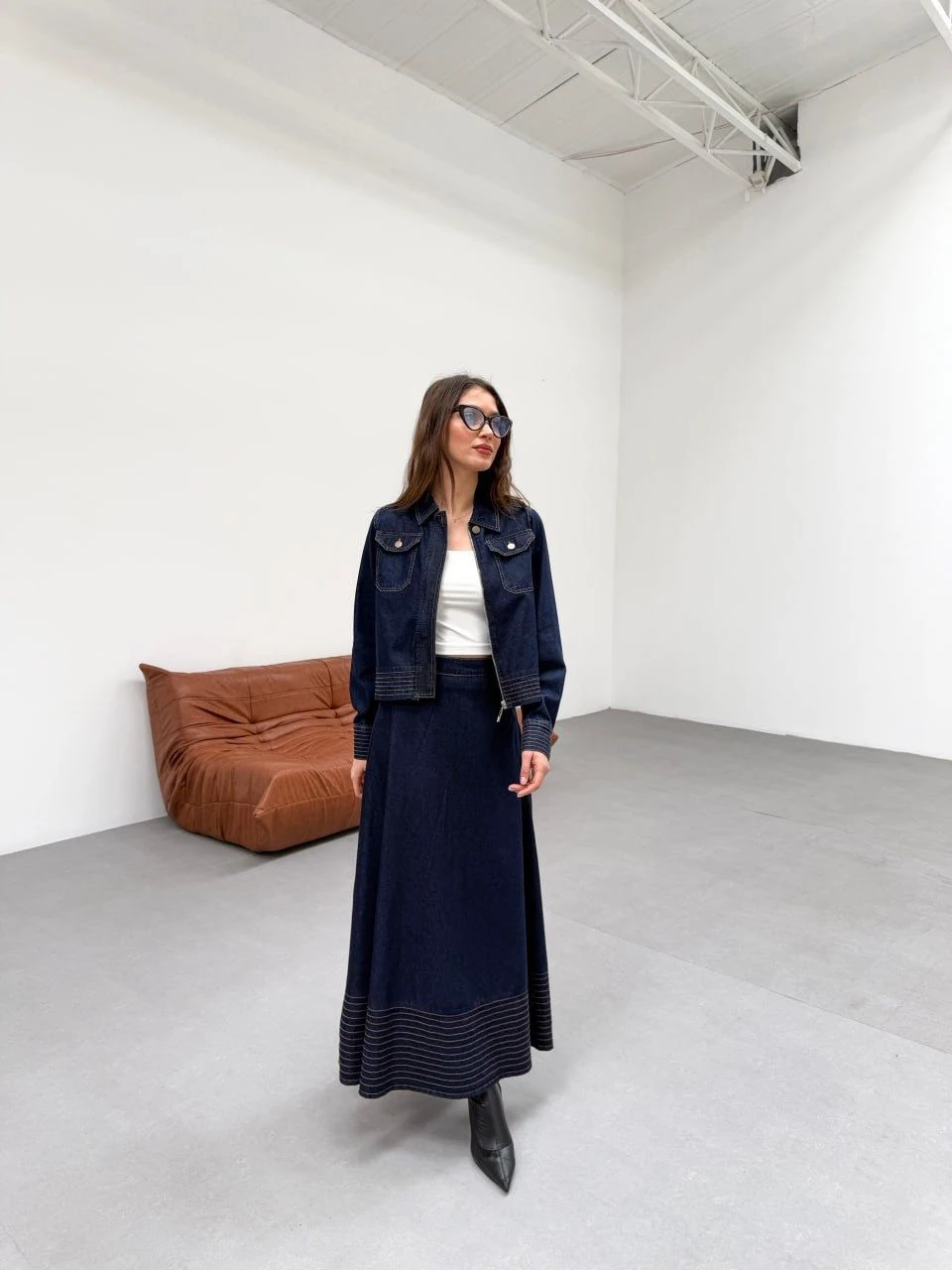 KOT ETEK CEKET İKİLİ TAKIM SPOR DİKİŞ DETAY