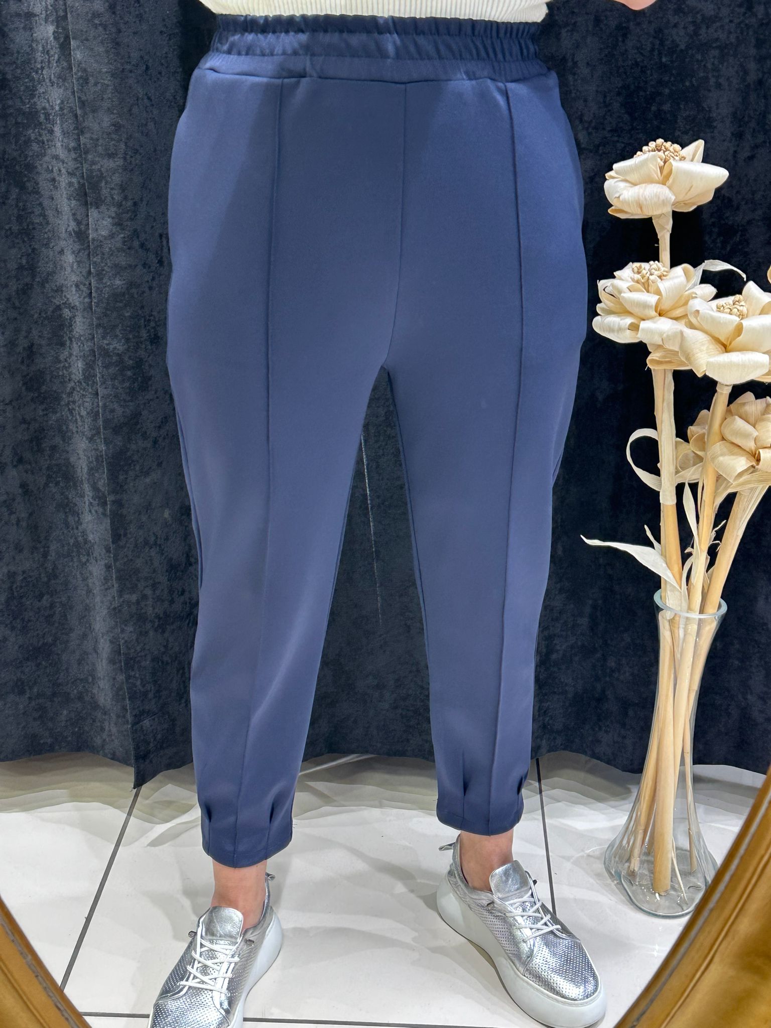 SUCUBA JOGUR BELİ LASTİKLİ PANTOLON - LACI