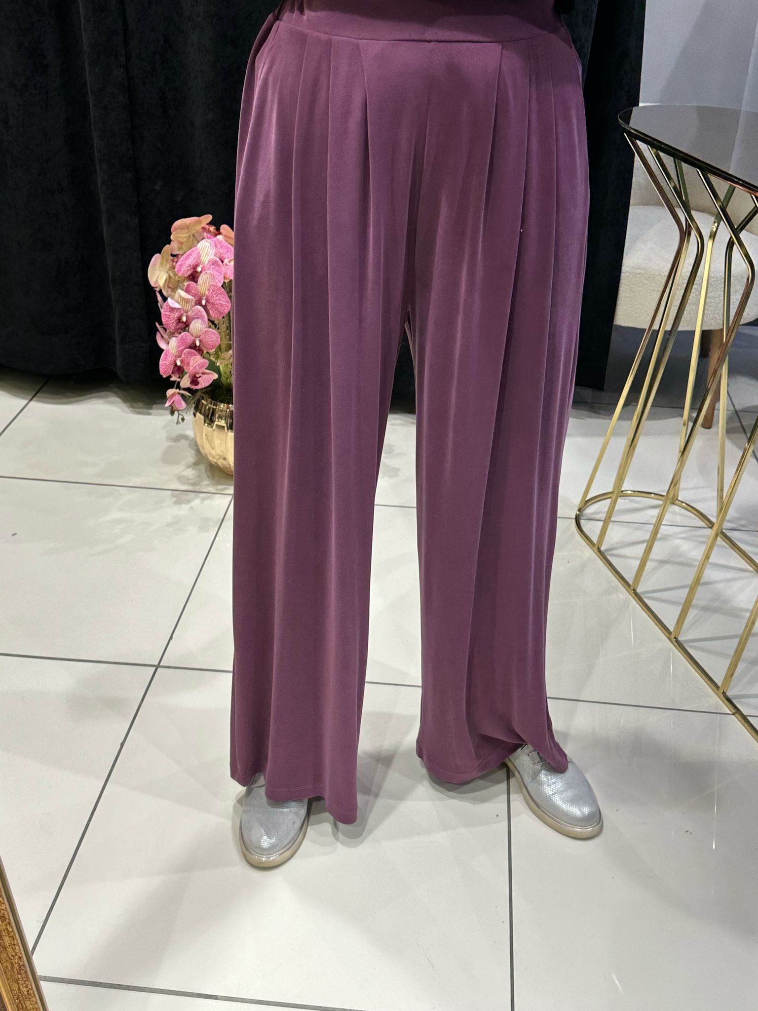 PİLELİ MODAL PANTOLON