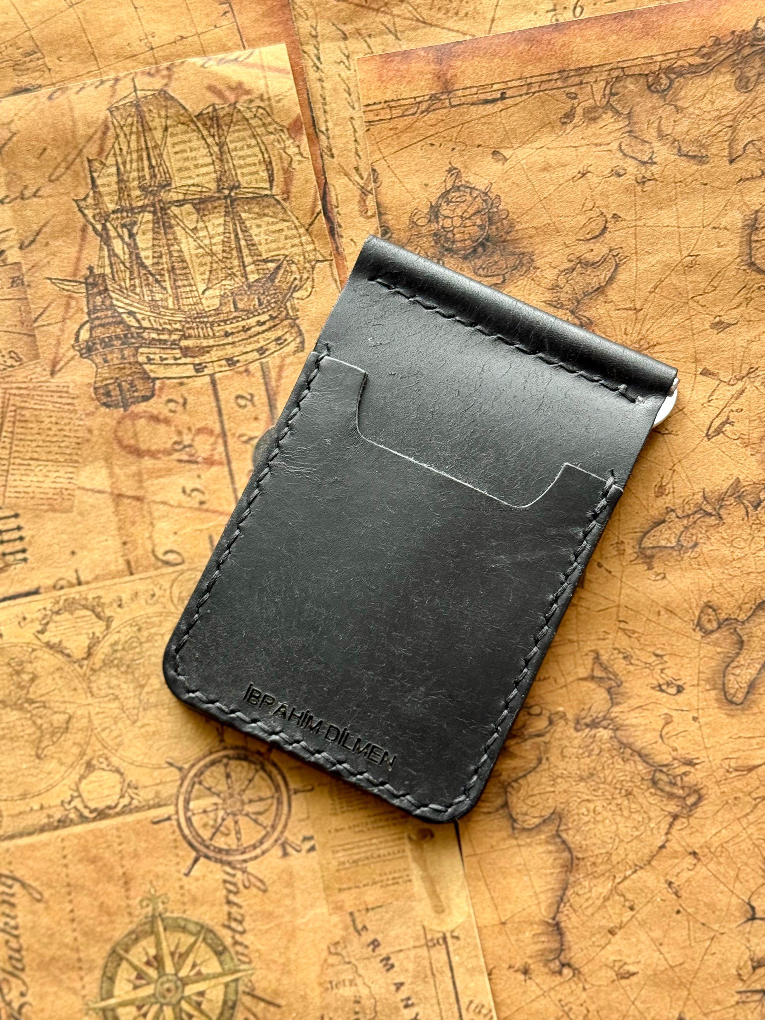 Klipsli Deri Kartlık