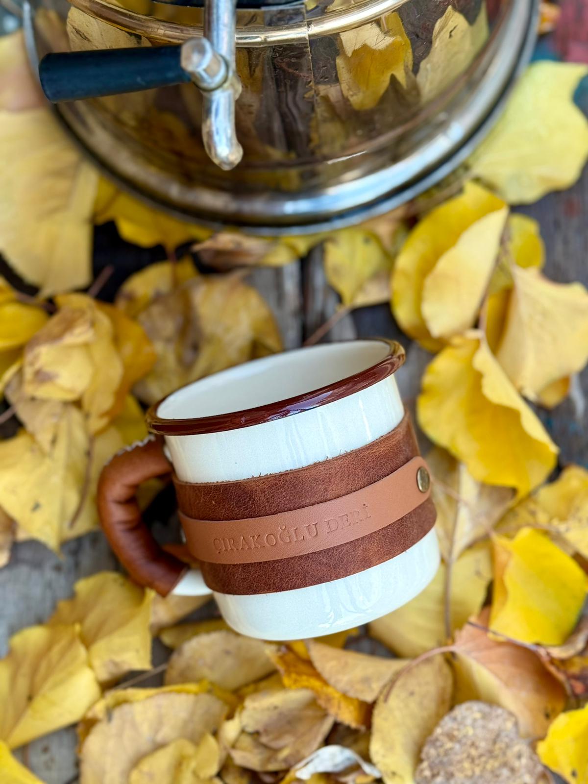 Derilenmiş Emaye Kupa