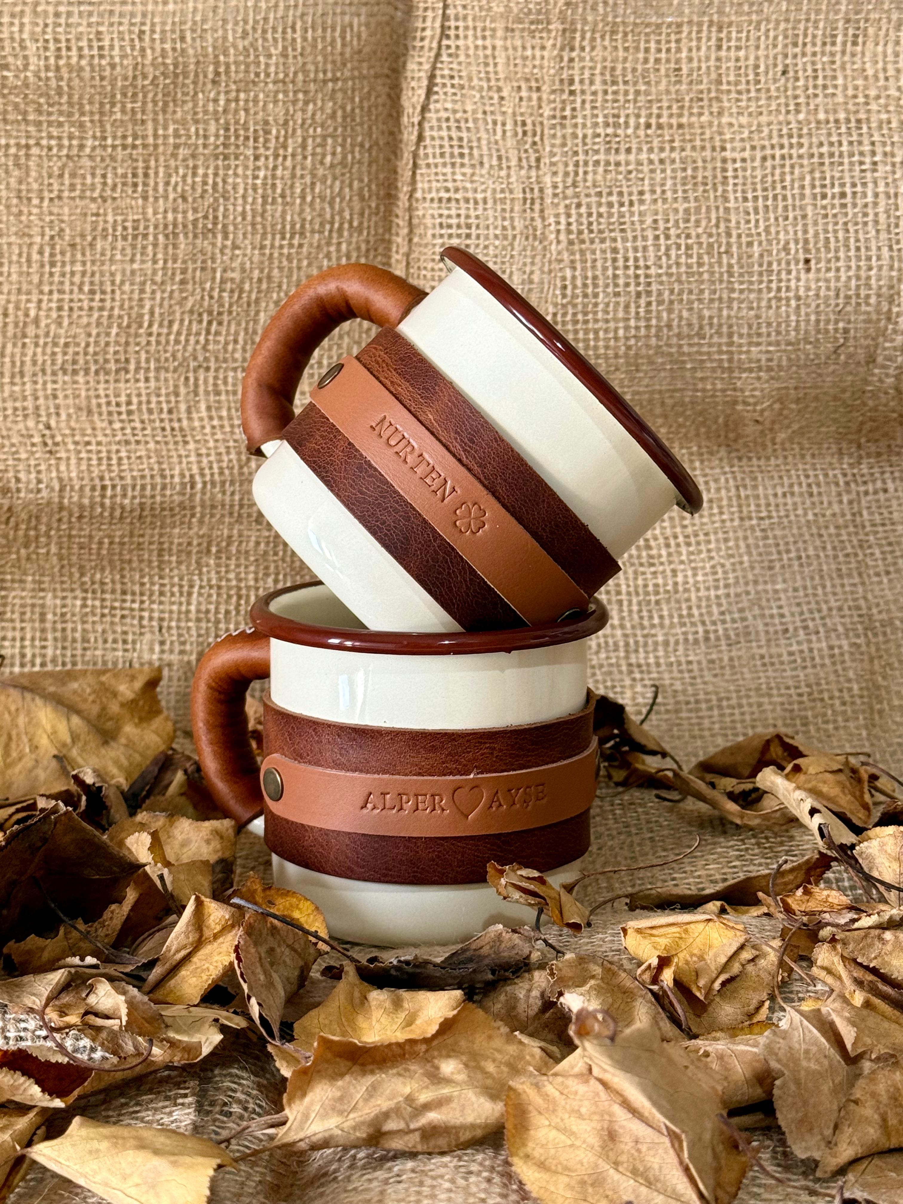 Derilenmiş Emaye Kupa