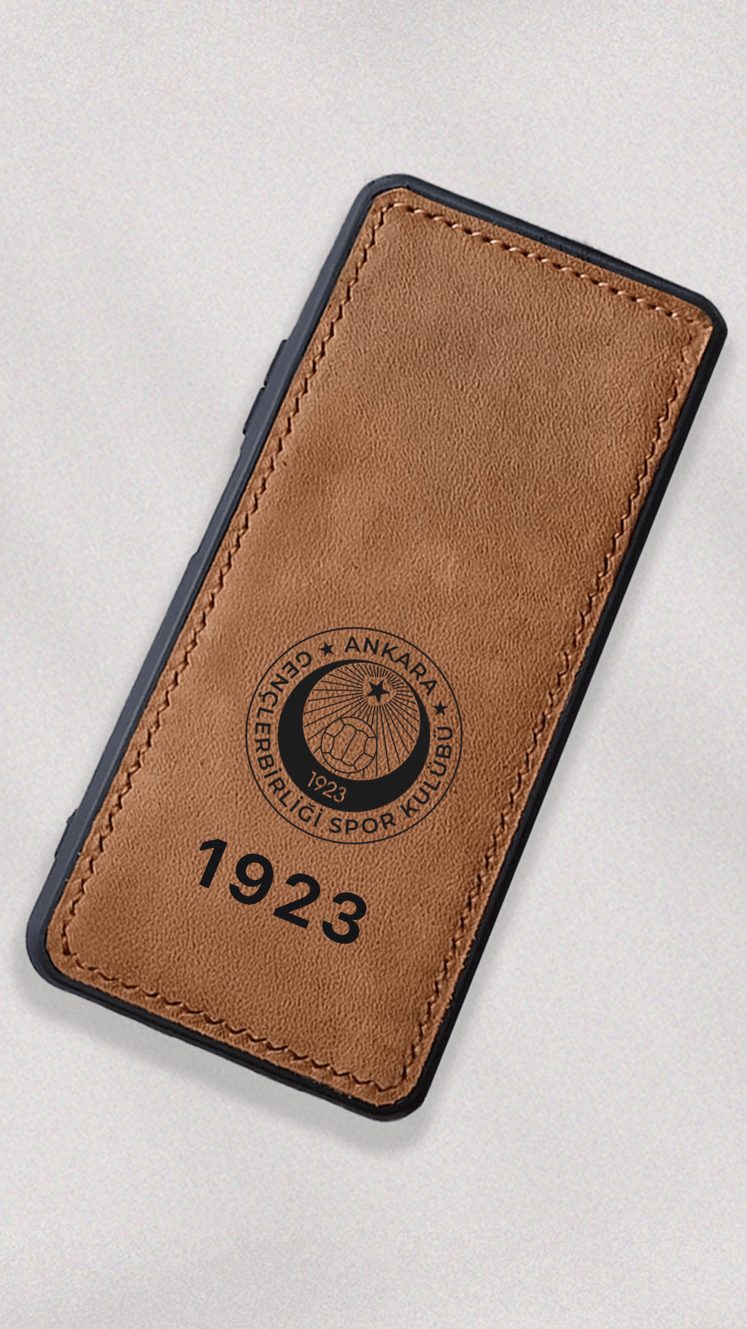 Gençlerbirliği Logo Baskı Deri Telefon Kılıfı