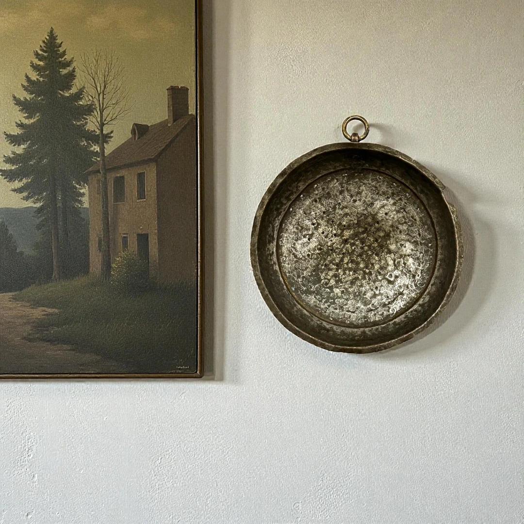 Bakır Antika Süzgeç