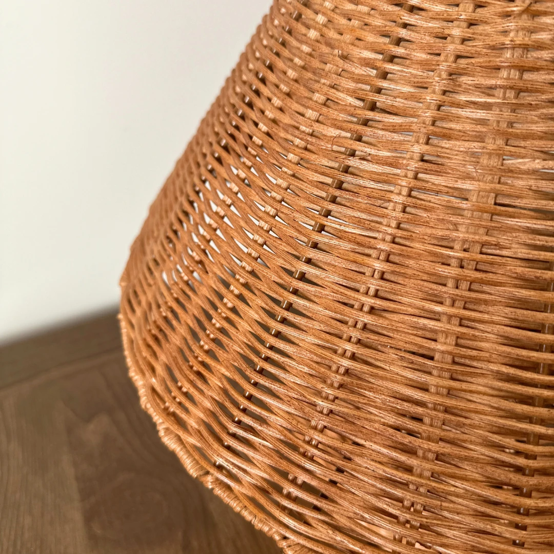 Truffle Büyük Rattan Abajur