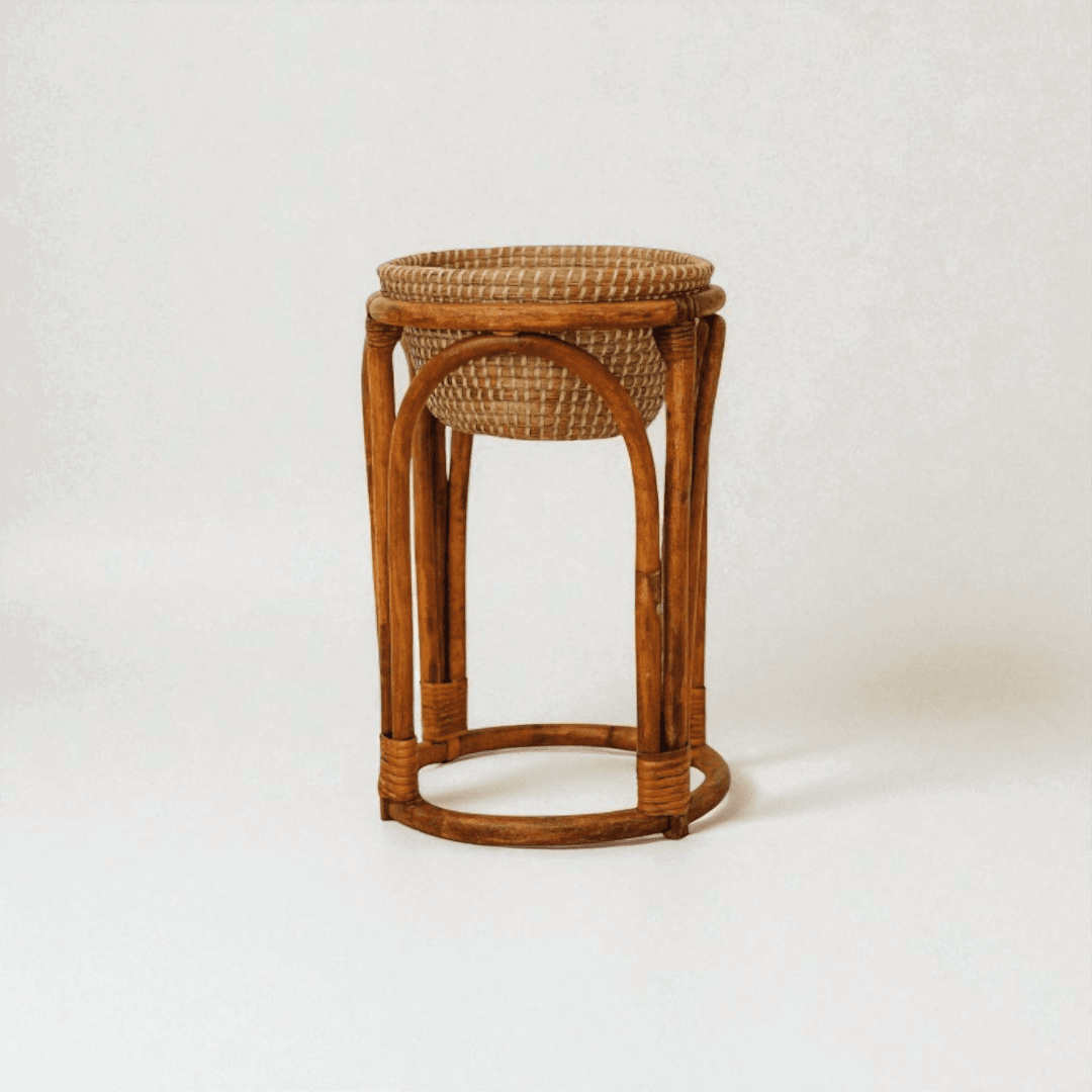 Sable Fat Rattan Saksılık