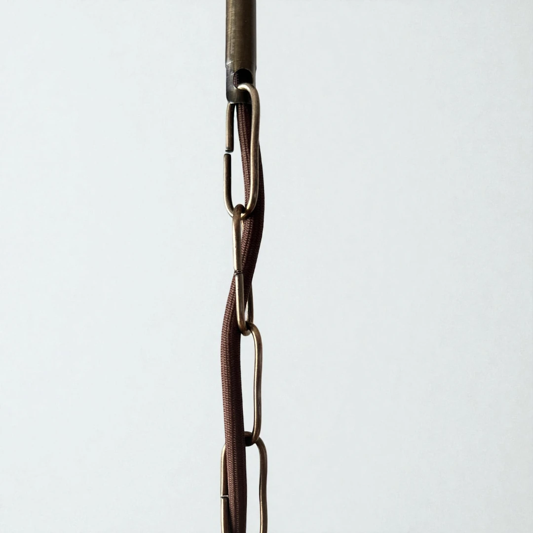 Cosmos Doğal Rattan Sarkıt Avize