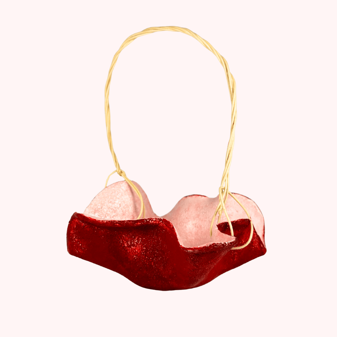 Ruby Asimetrik Seramik Sepet - Orta