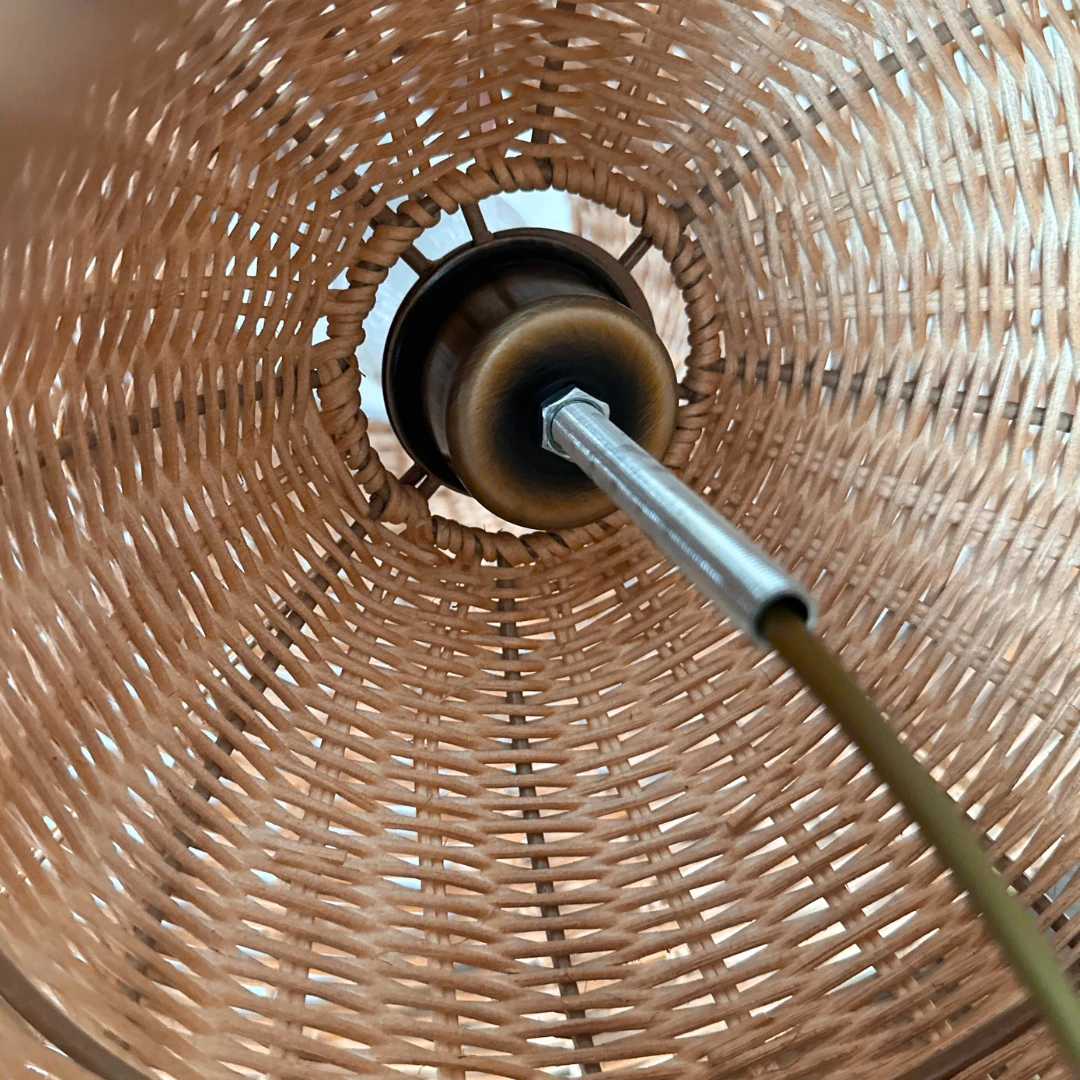 Truffle Büyük Rattan Abajur
