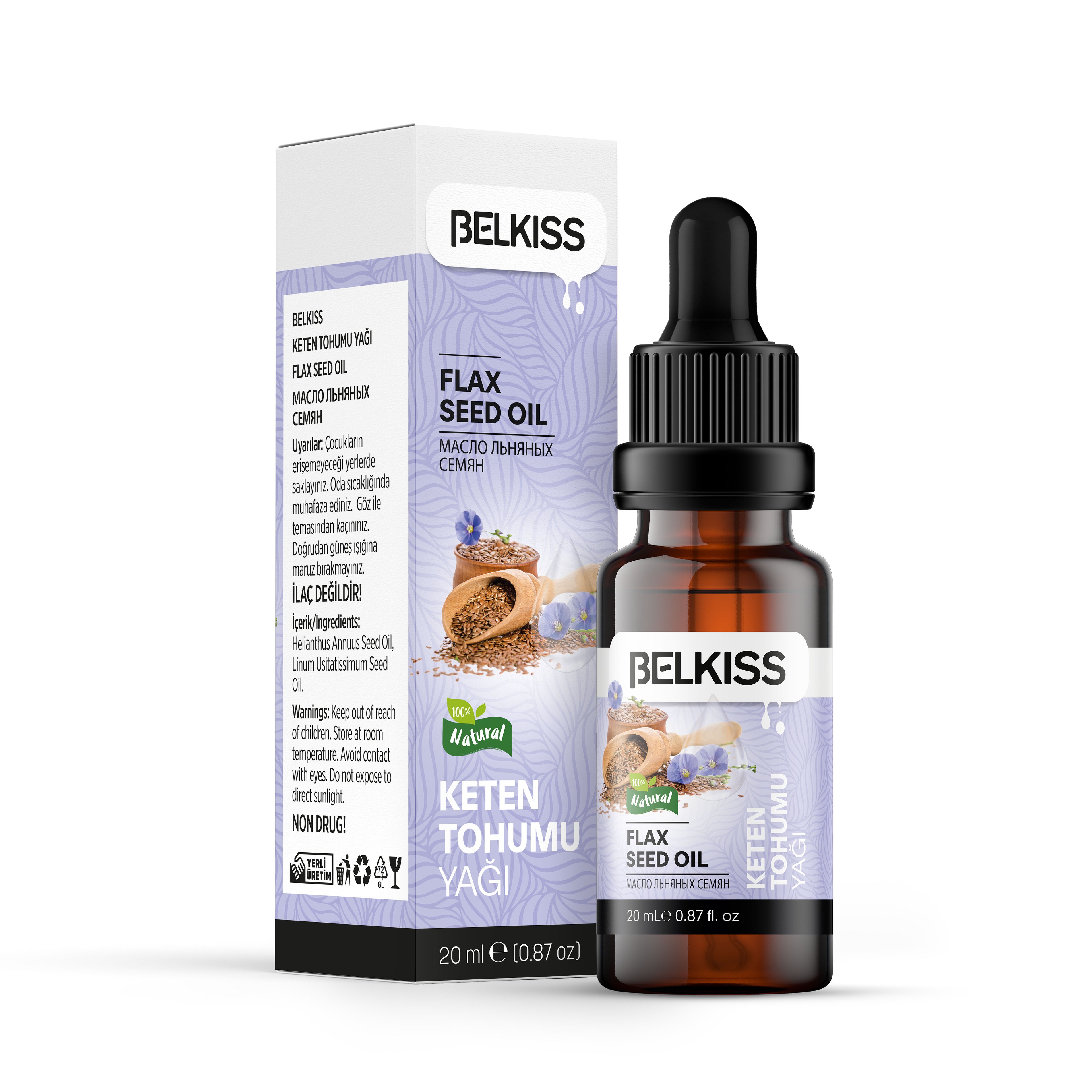 Belkıss Flaxseed Oil 20ml