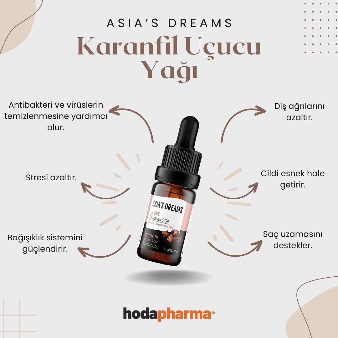 Asia's Dreams Karanfil Yağı 10ml