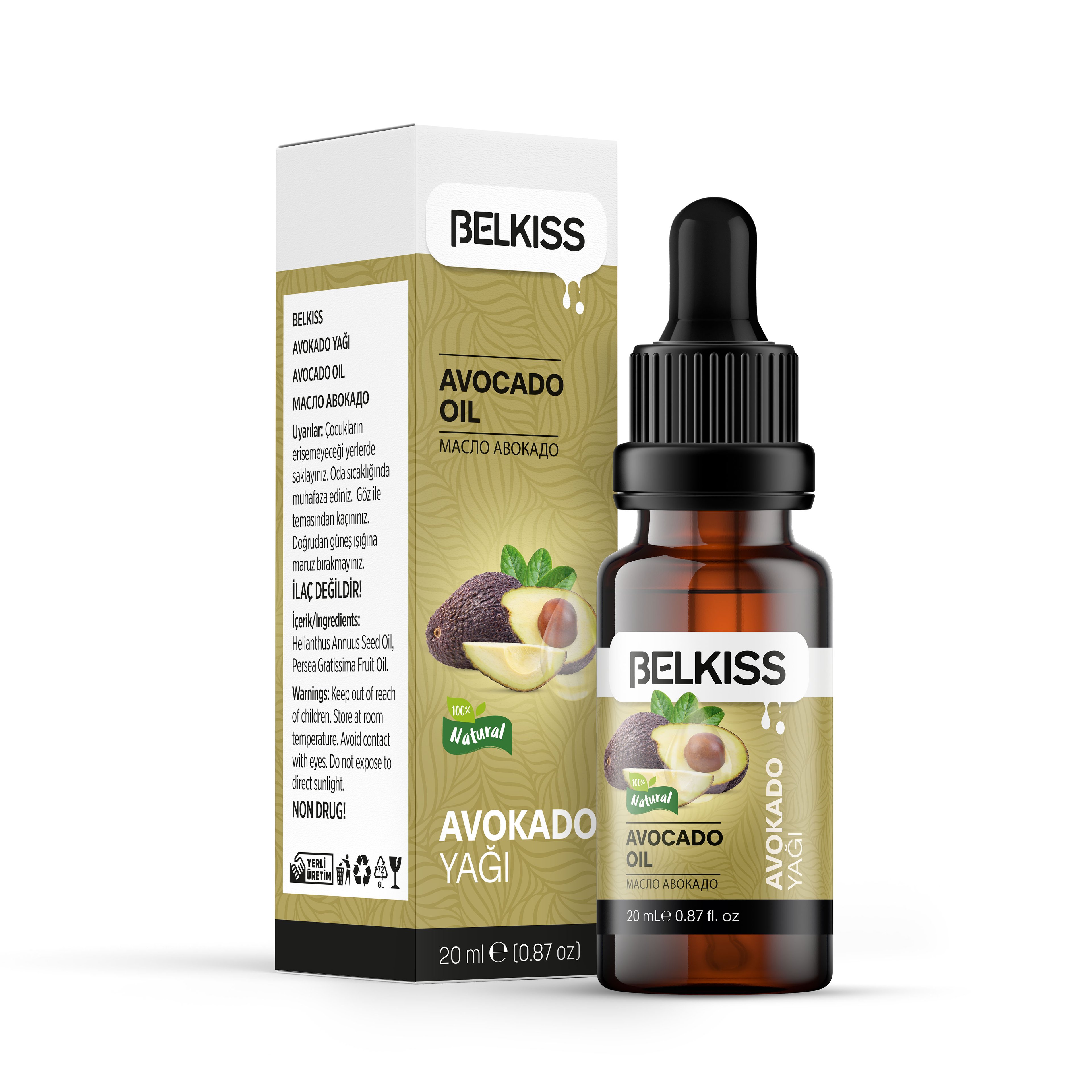 Belkıss Avocado Oil 20ml